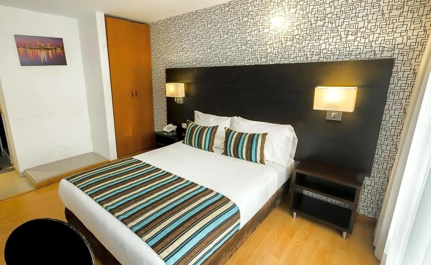 Bed in Hospedium Hotel Bogotá Urban Javeriana