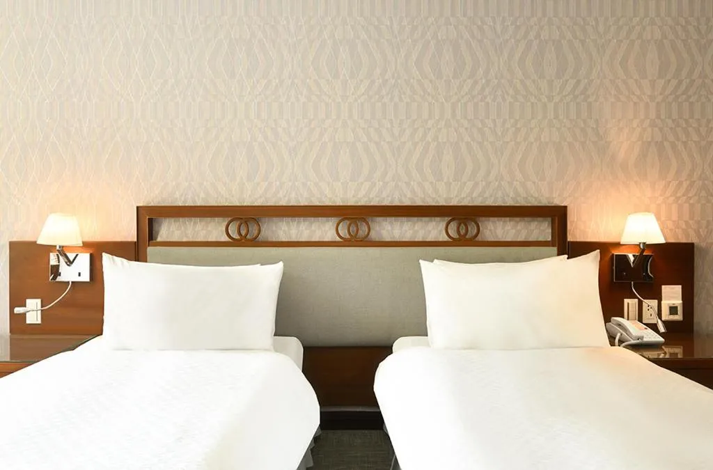 Bed in Alishan Hotel