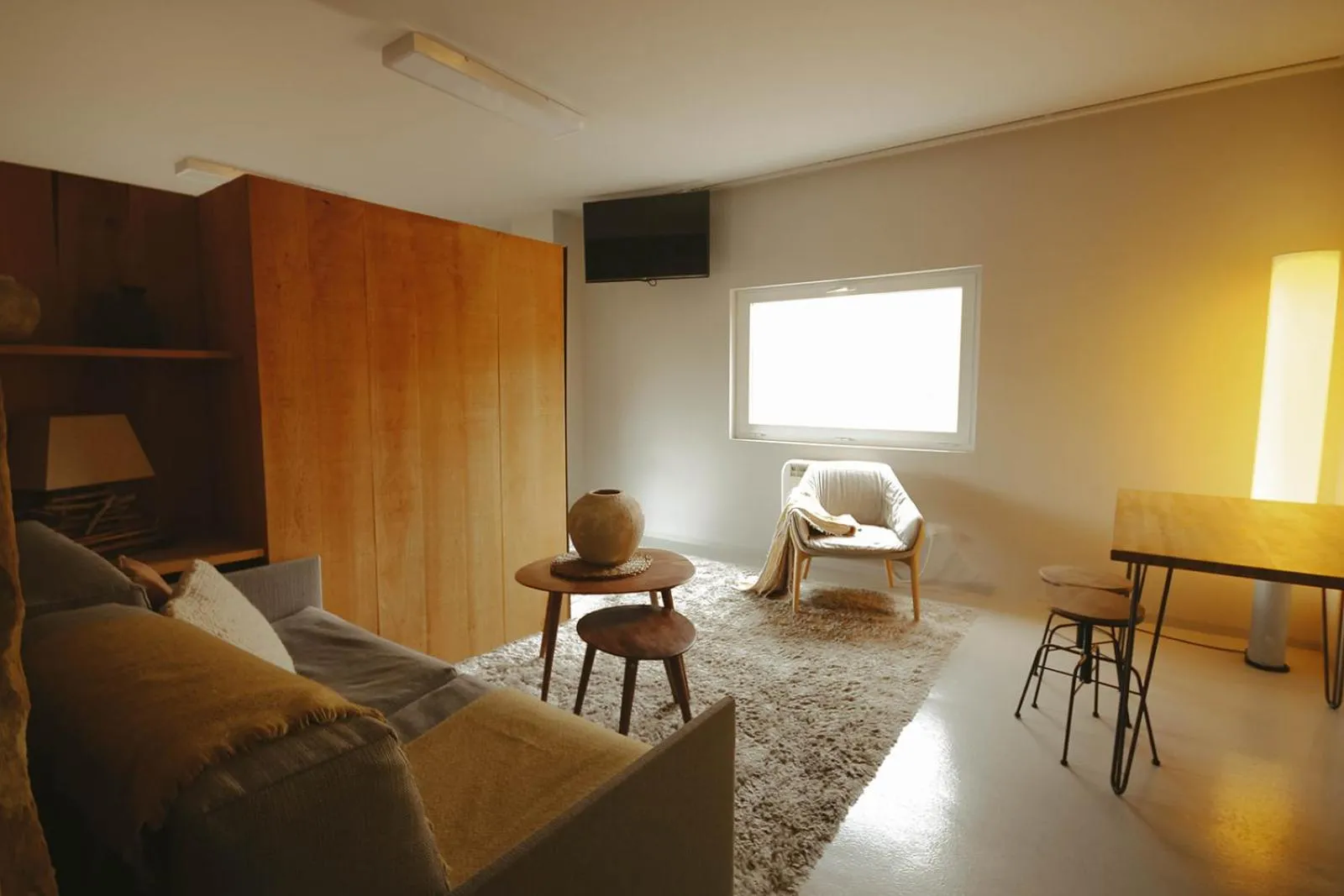 Living room in Hotel Garaiko Landetxea