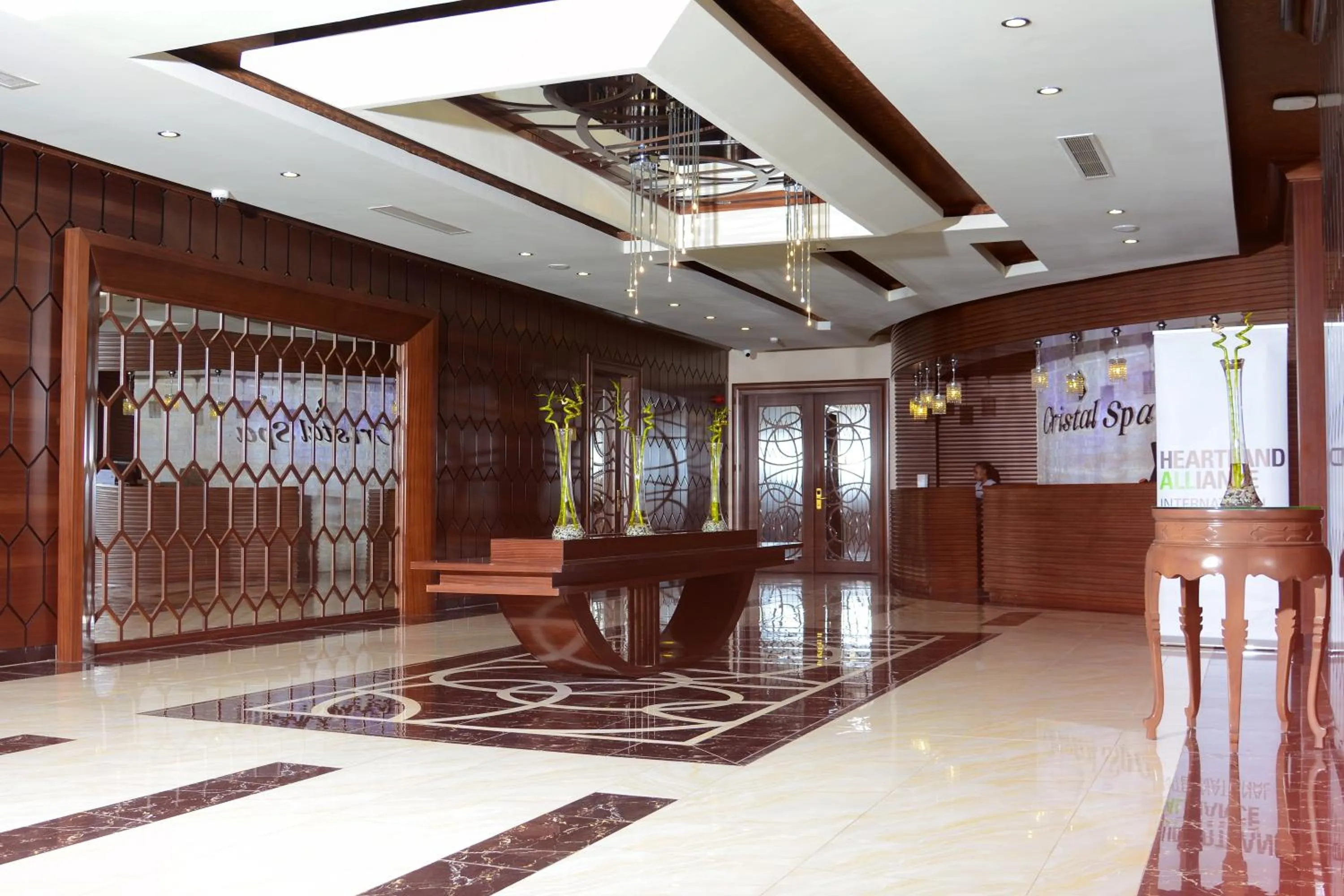 Lobby or reception in Cristal Erbil Hotel