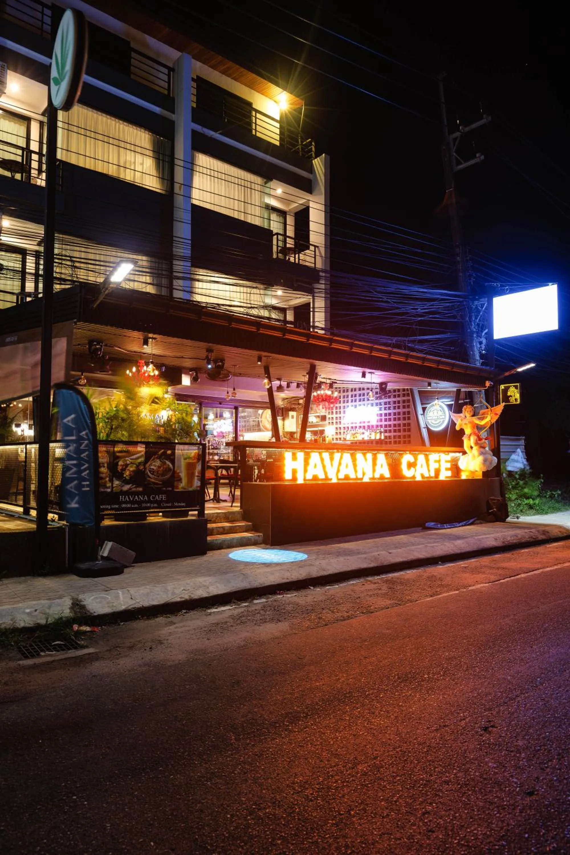 Property building in Kamala Havana Hotel and Cafe