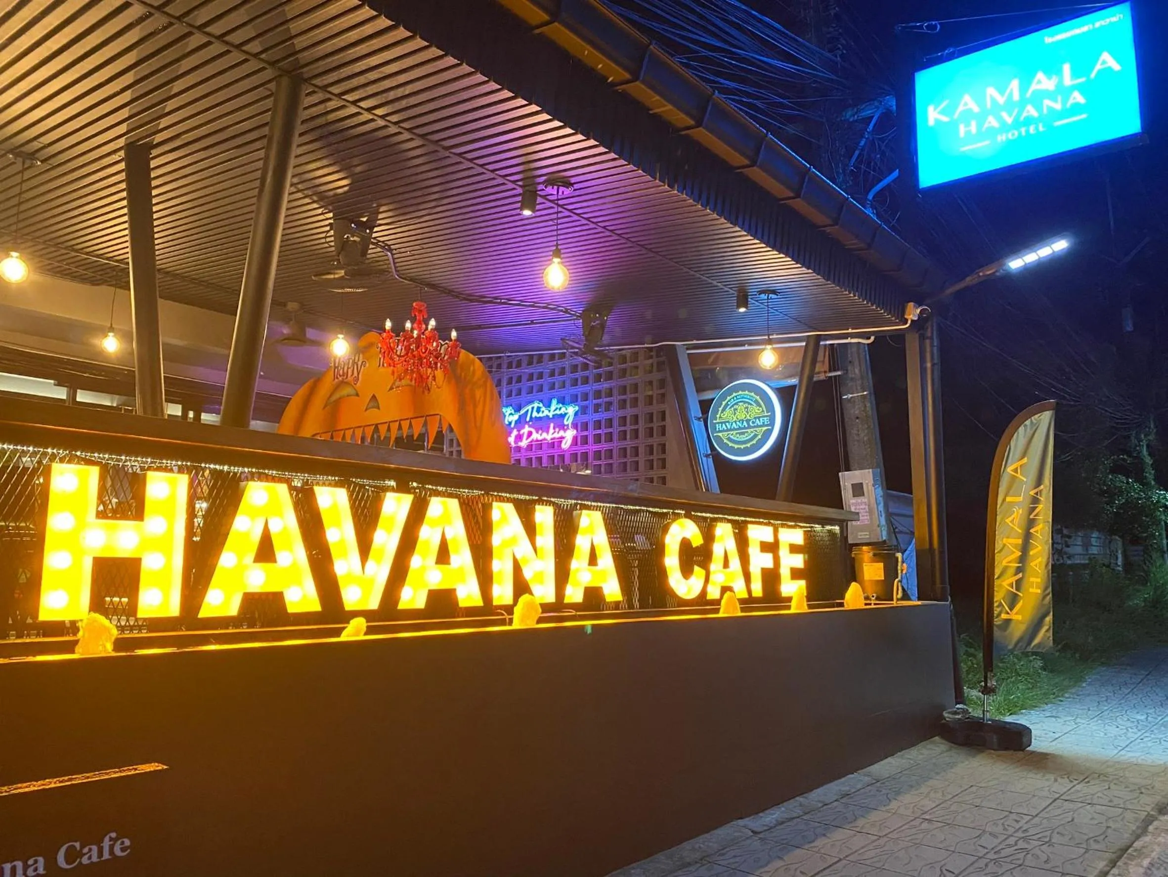 Property building in Kamala Havana Hotel and Cafe