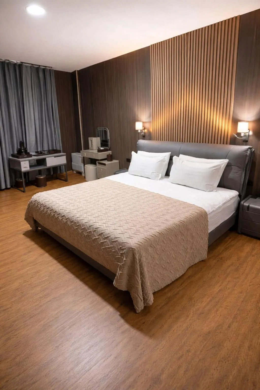 Bed in Grey Star Hotel