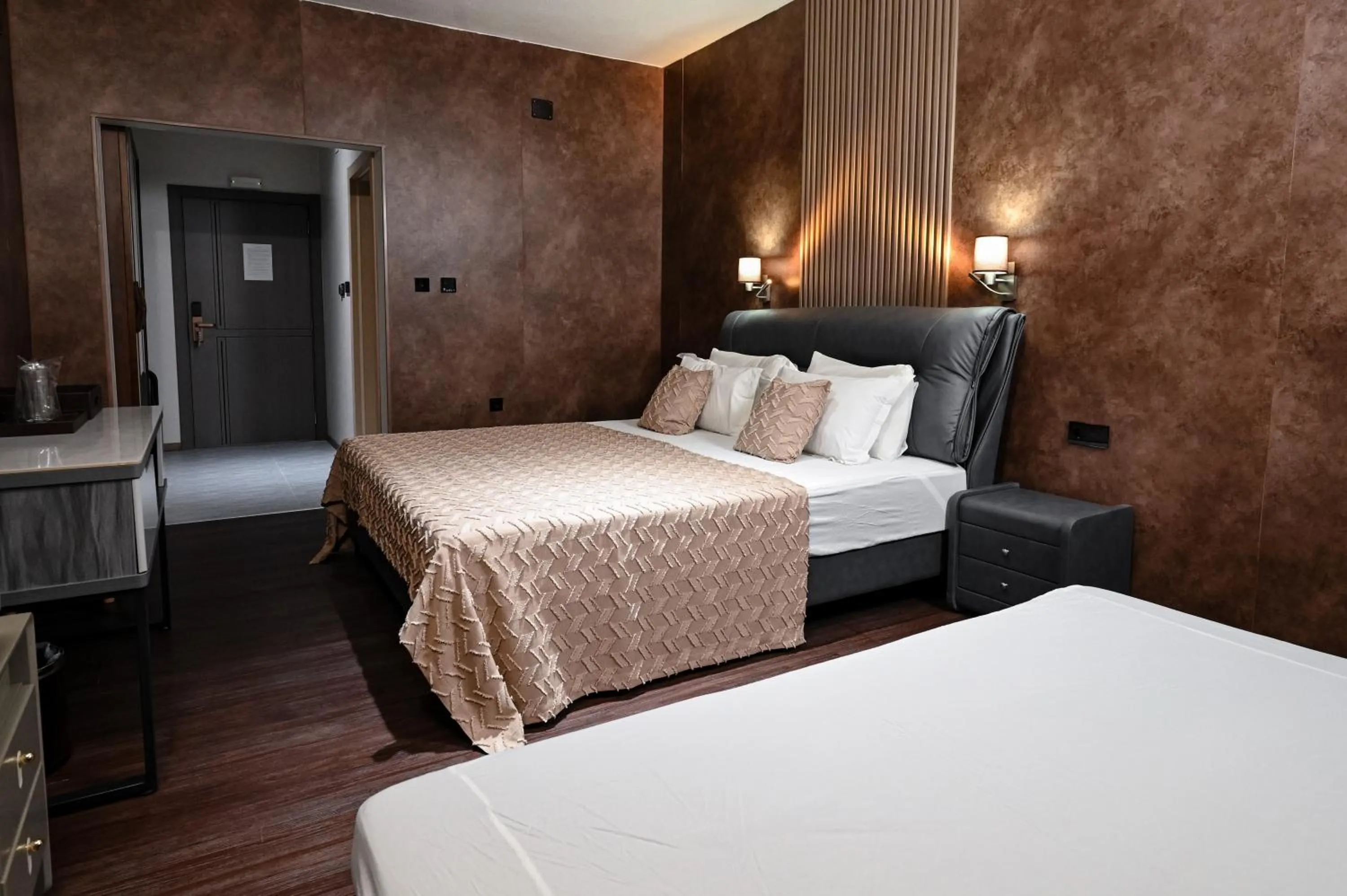 Bed in Grey Star Hotel