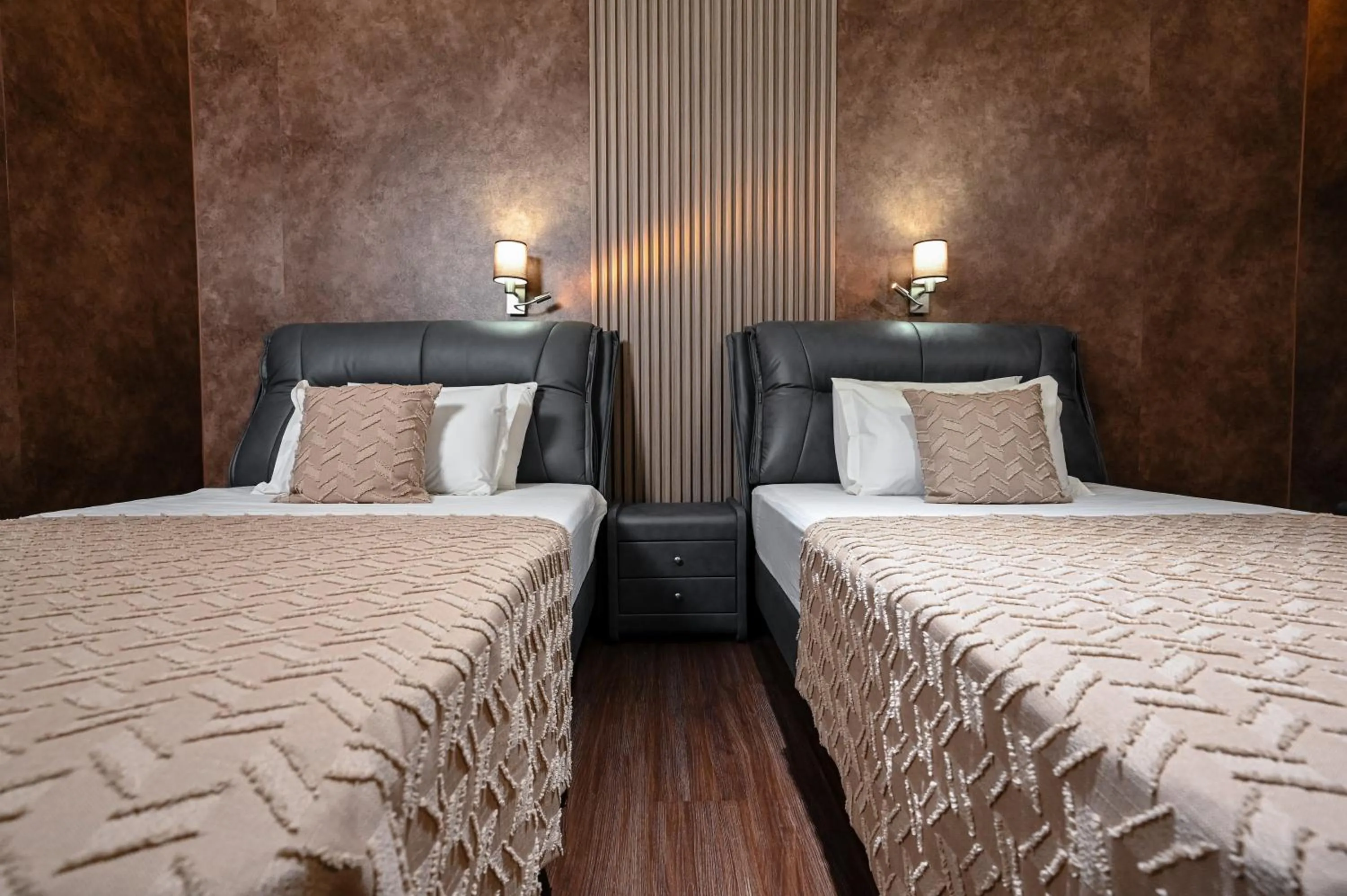 Bed in Grey Star Hotel