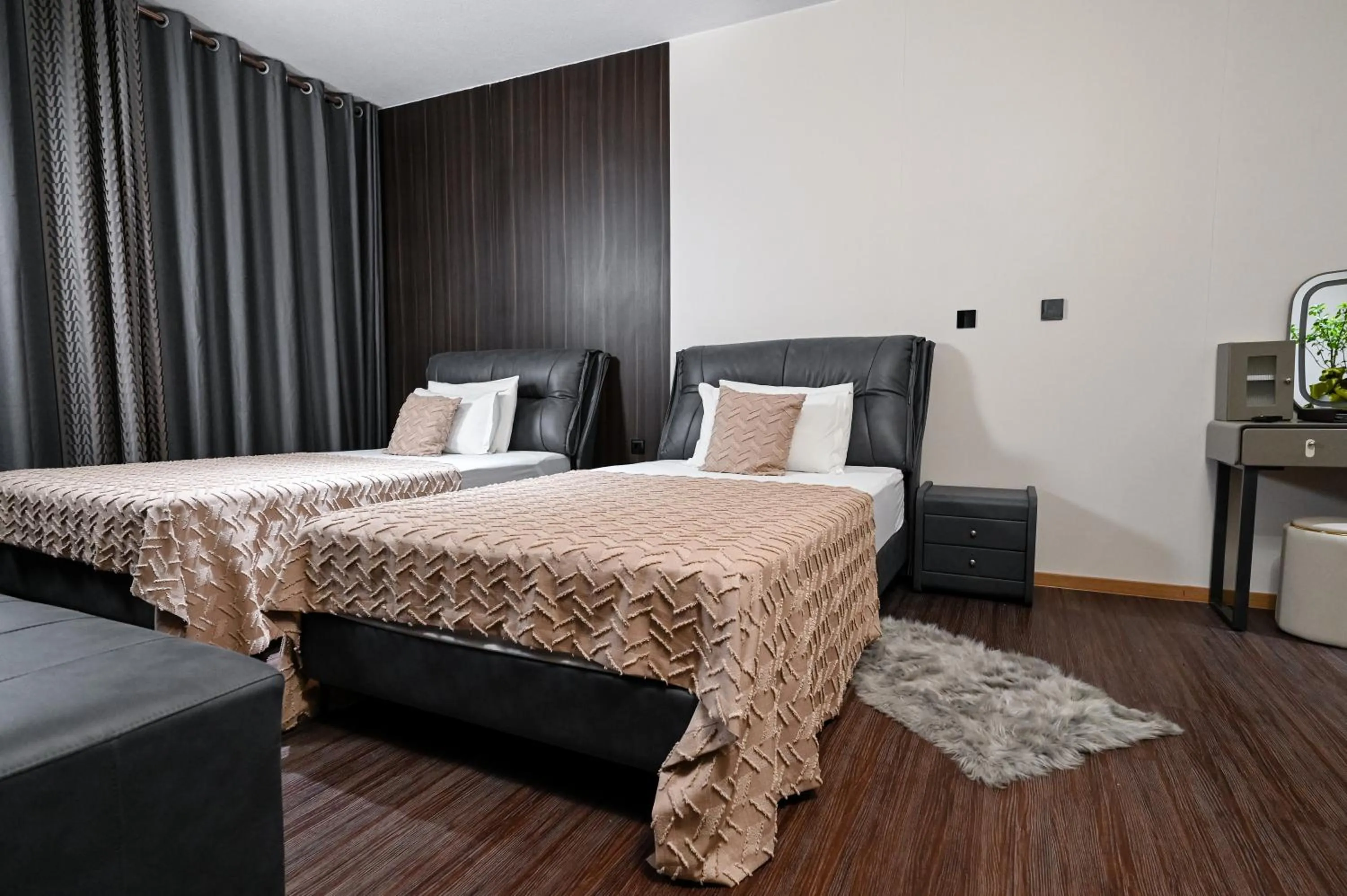 Bed in Grey Star Hotel