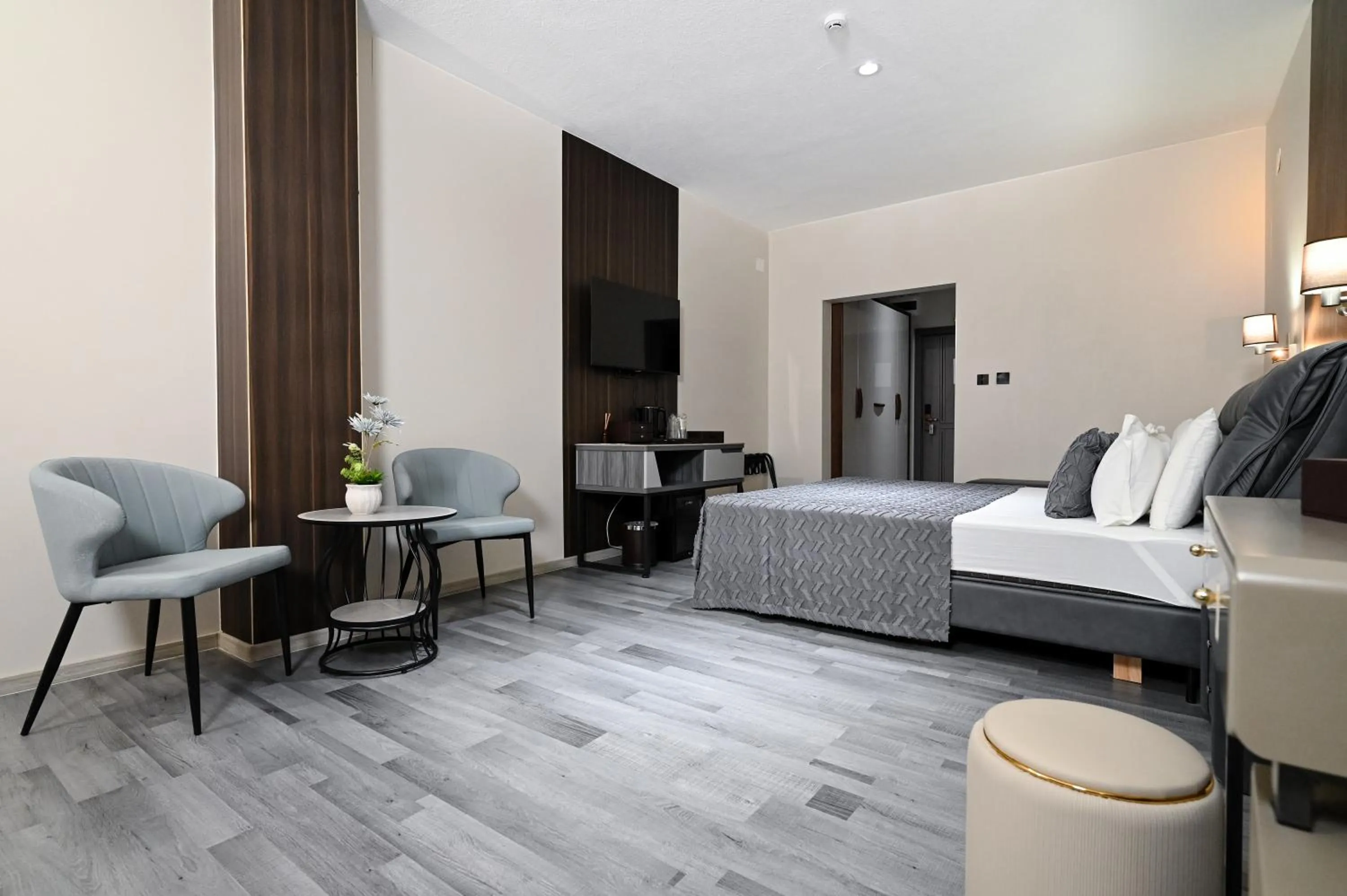 Bed in Grey Star Hotel