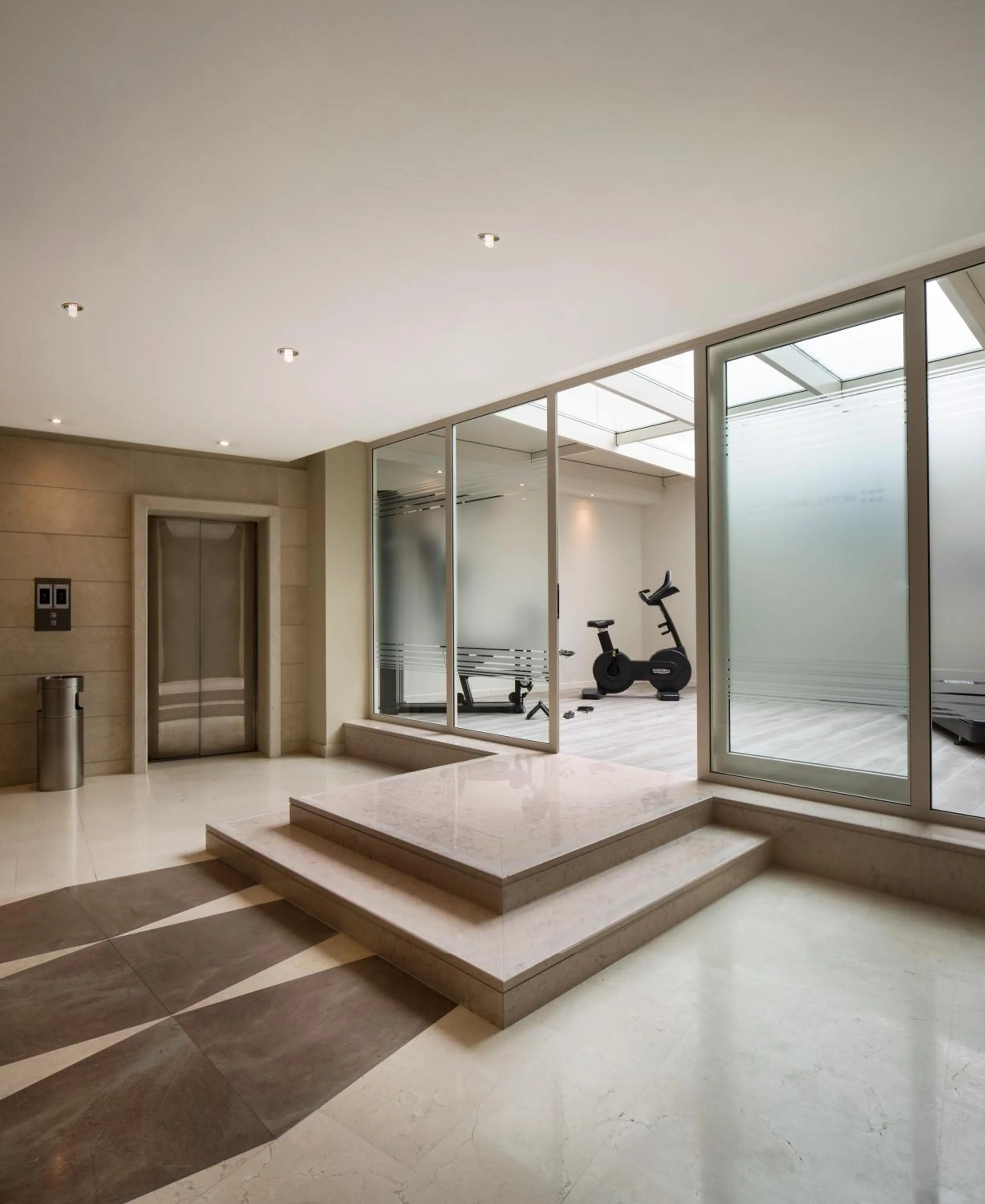 Fitness centre/facilities in Hotel Rafael