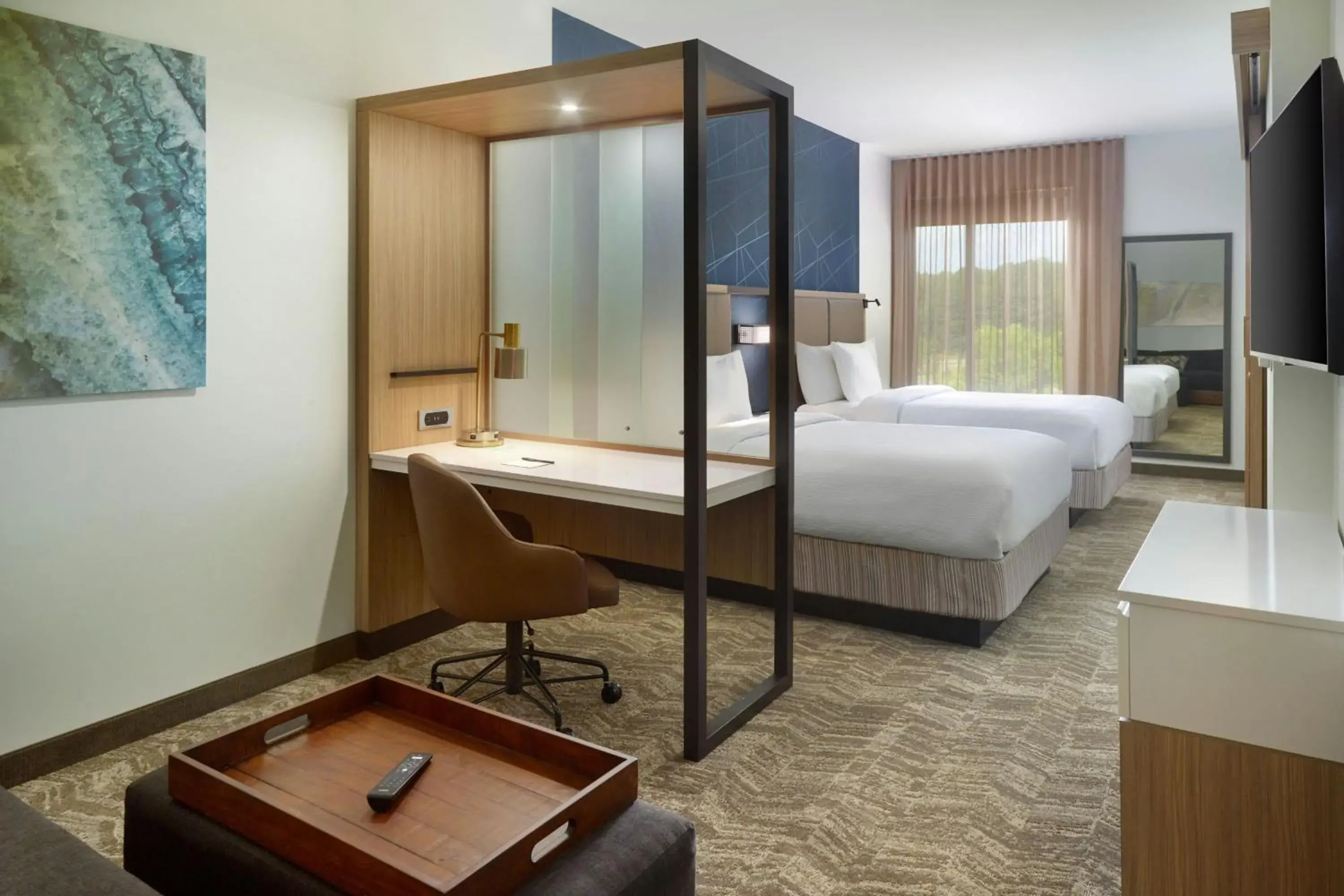 Queen Suite with Two Queen Beds and Mountain View in SpringHill Suites by Marriott Ellijay Queen Suite with Two Queen Beds and Mountain View in SpringHill Suites by Marriott Ellijay