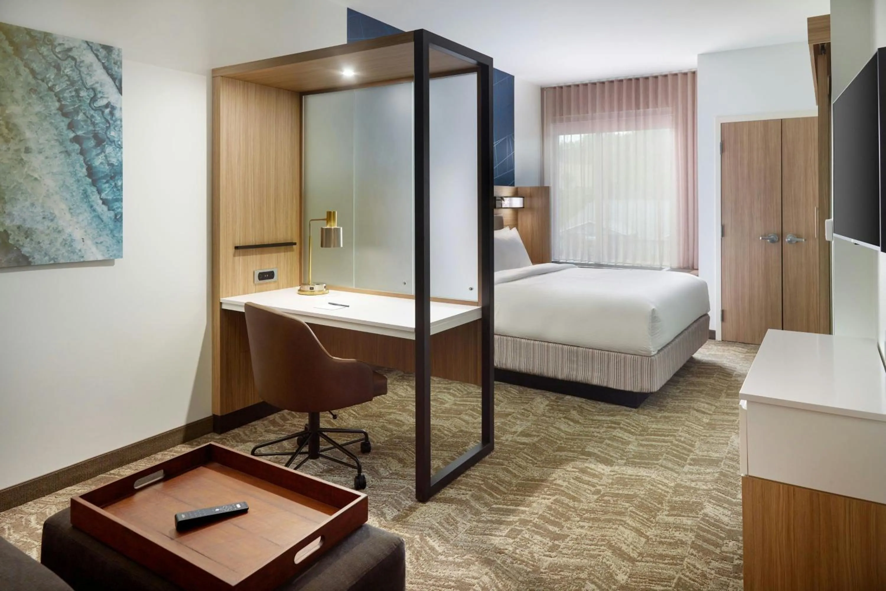 Bedroom, Bed in SpringHill Suites by Marriott Ellijay