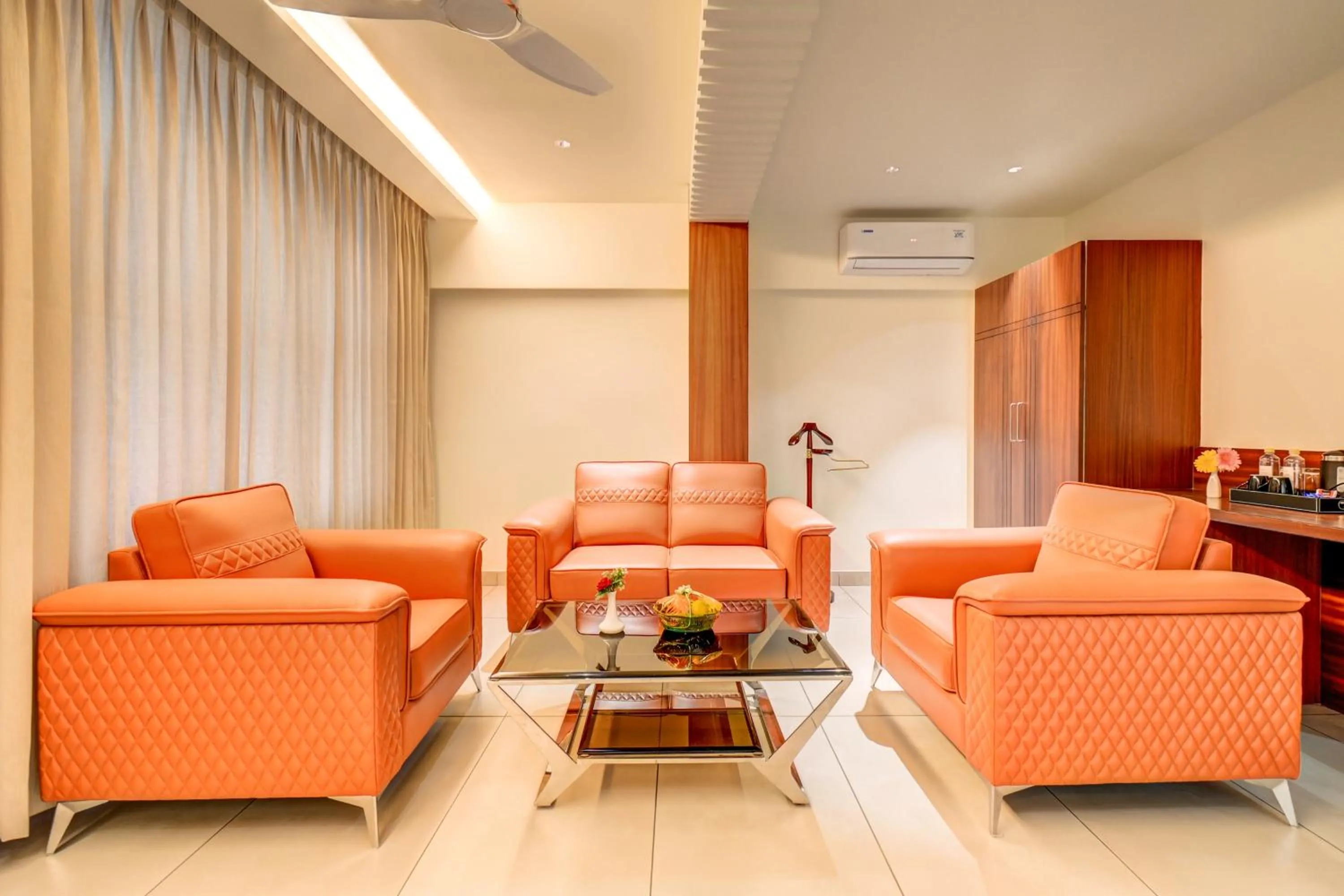 Seating area in Hotel Hari Govindas Mysore - Explore the Heart of Mysore