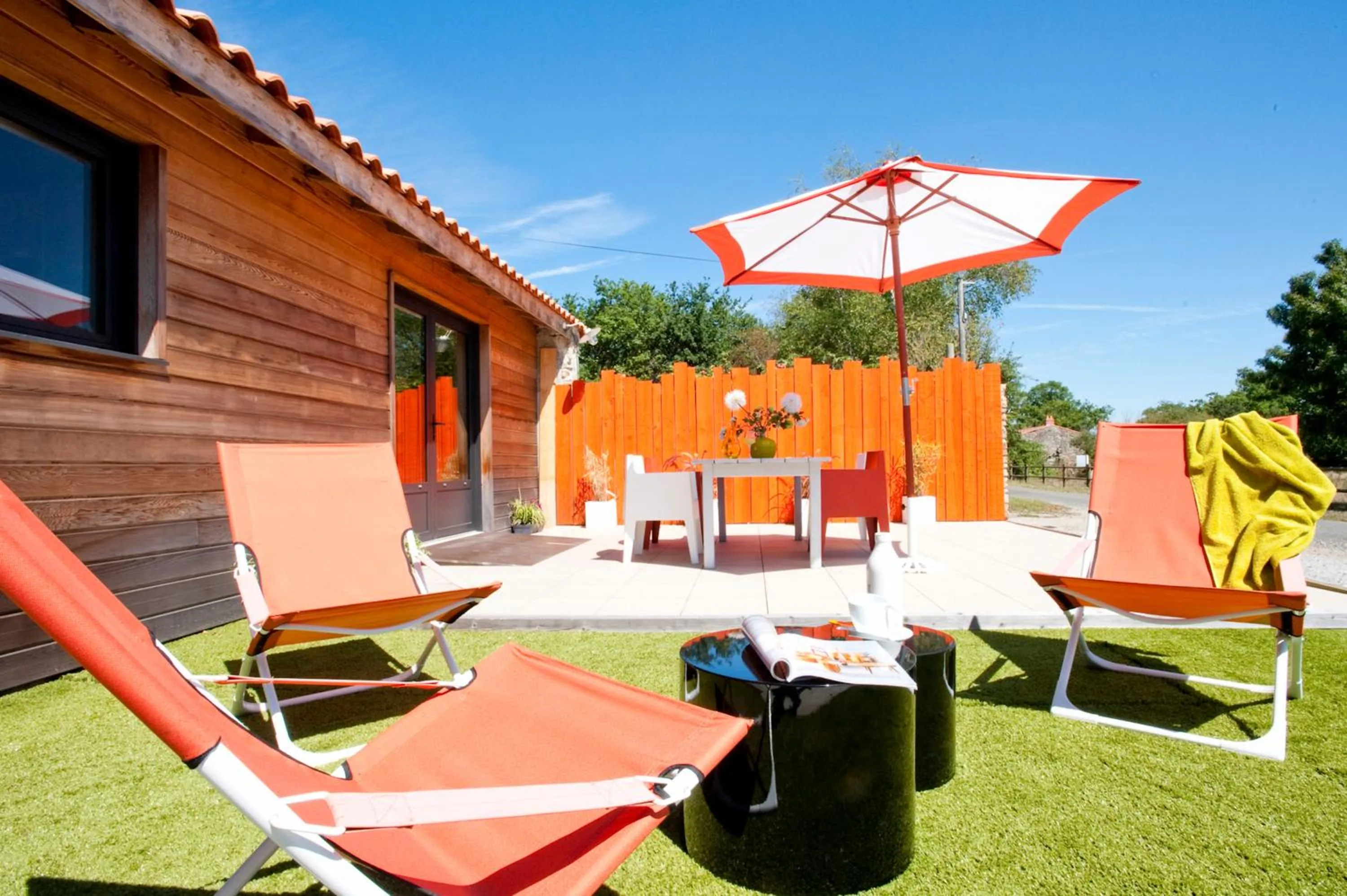 Patio in La Villa des Forges