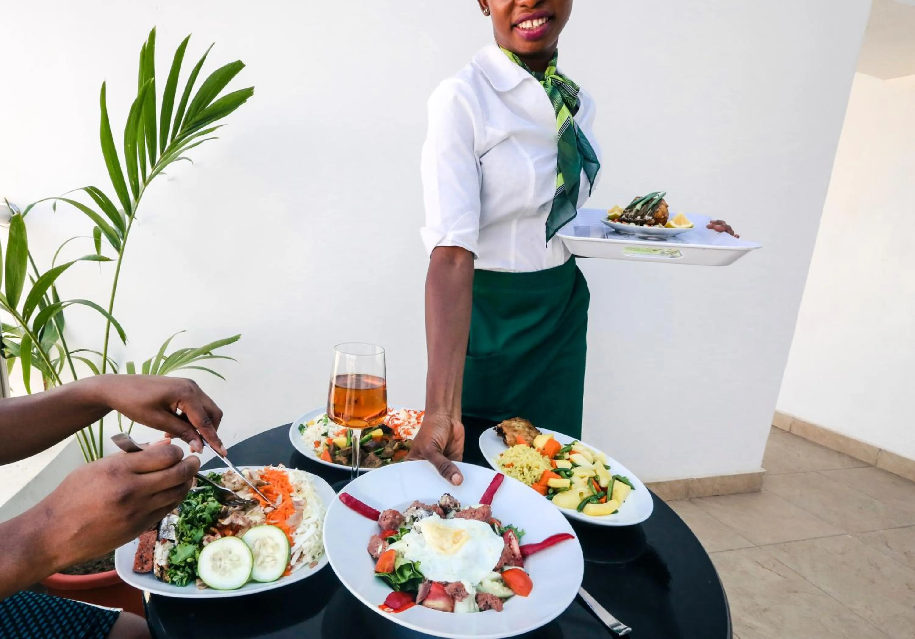 Food in Tranquil Mews Hotel