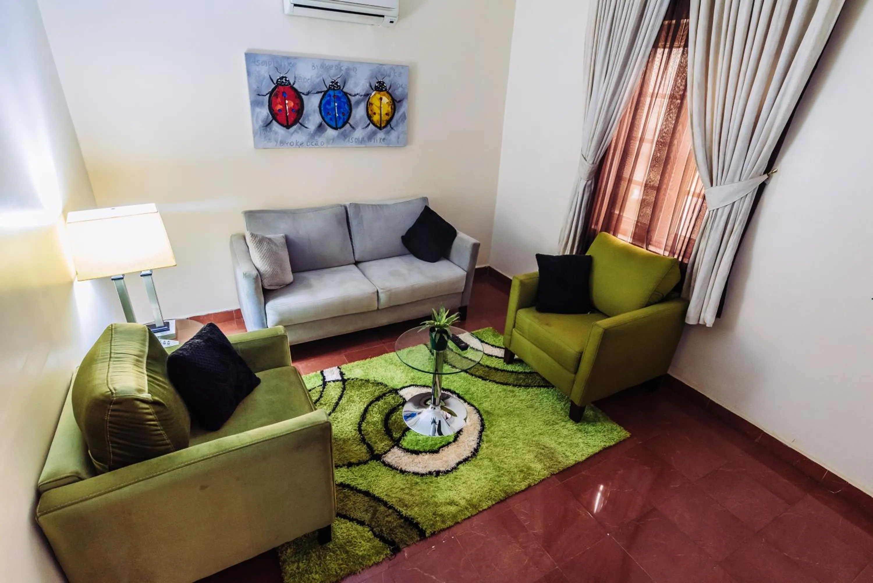 Living room in Tranquil Mews Hotel