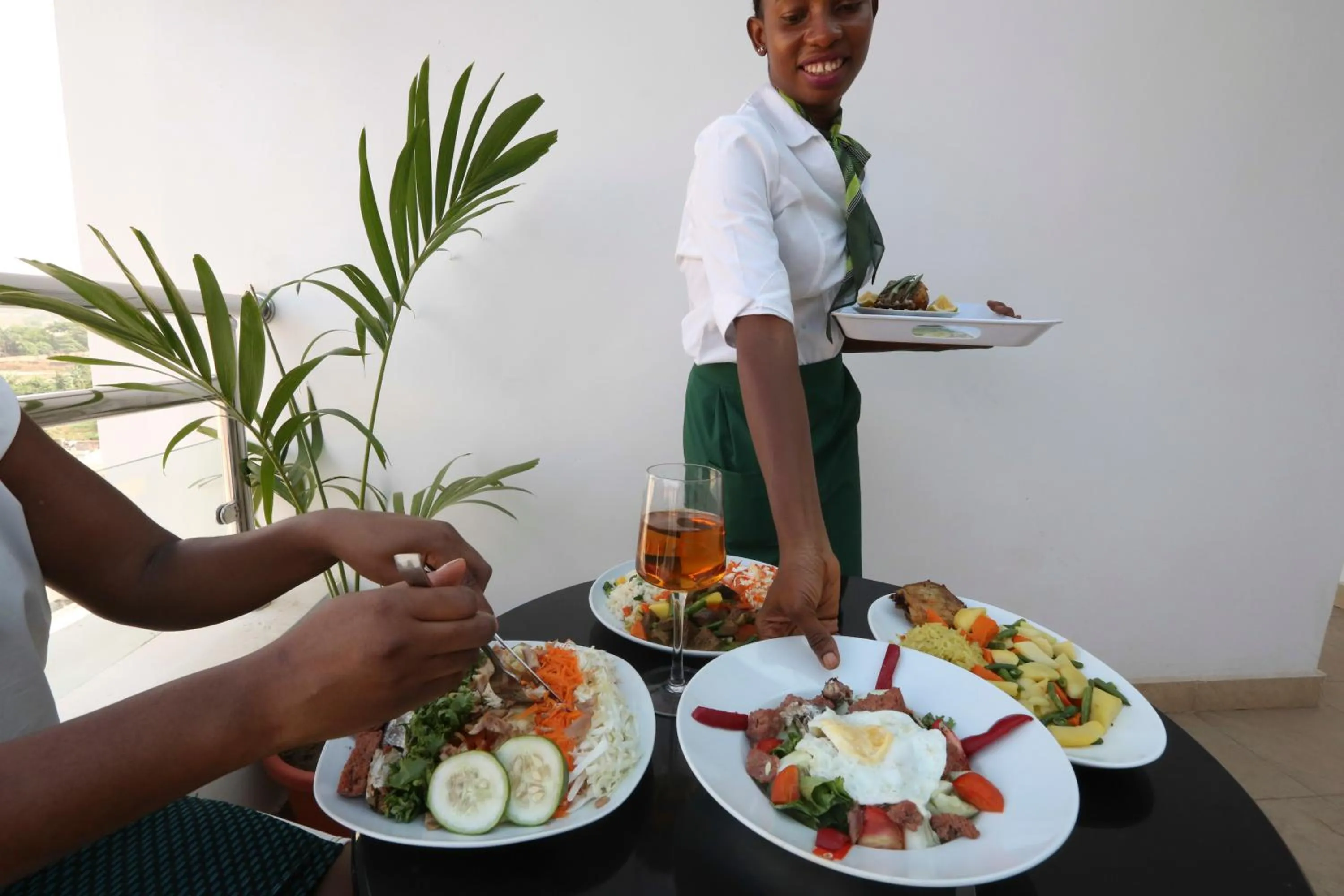 Food in Tranquil Mews Hotel