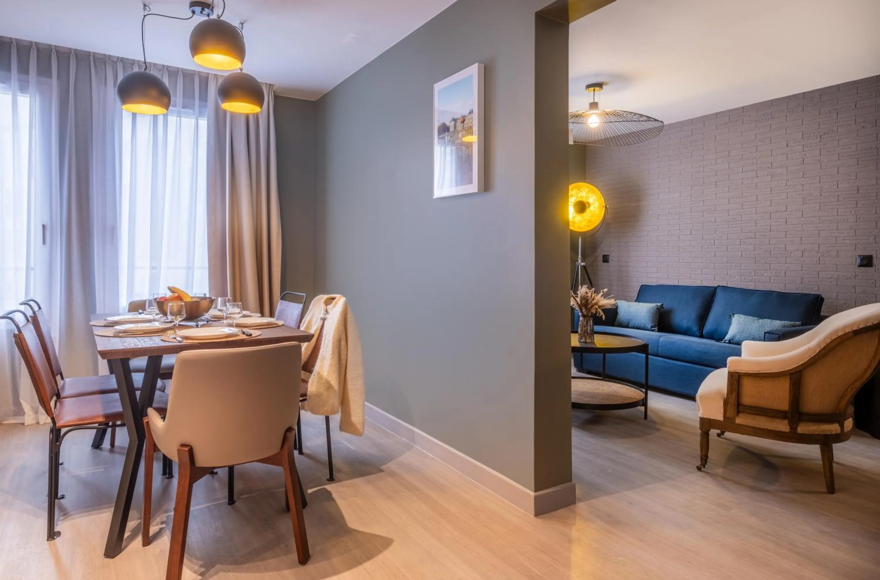 Living room in Appart'hôtel East Paris Suite