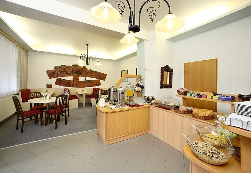 Buffet breakfast in HOTEL RAJSKY