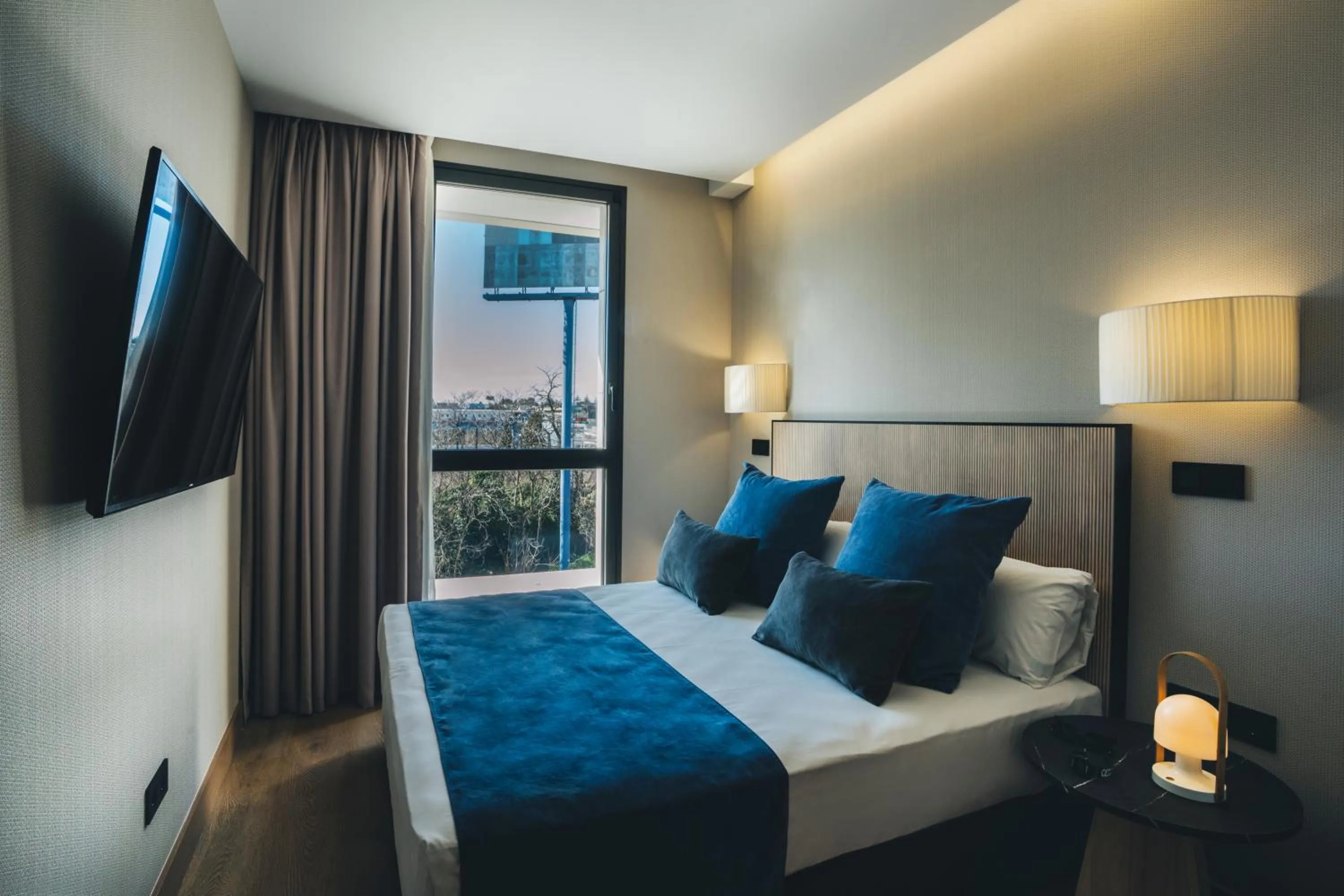 Bed in The Oliver Apartamentos Aravaca