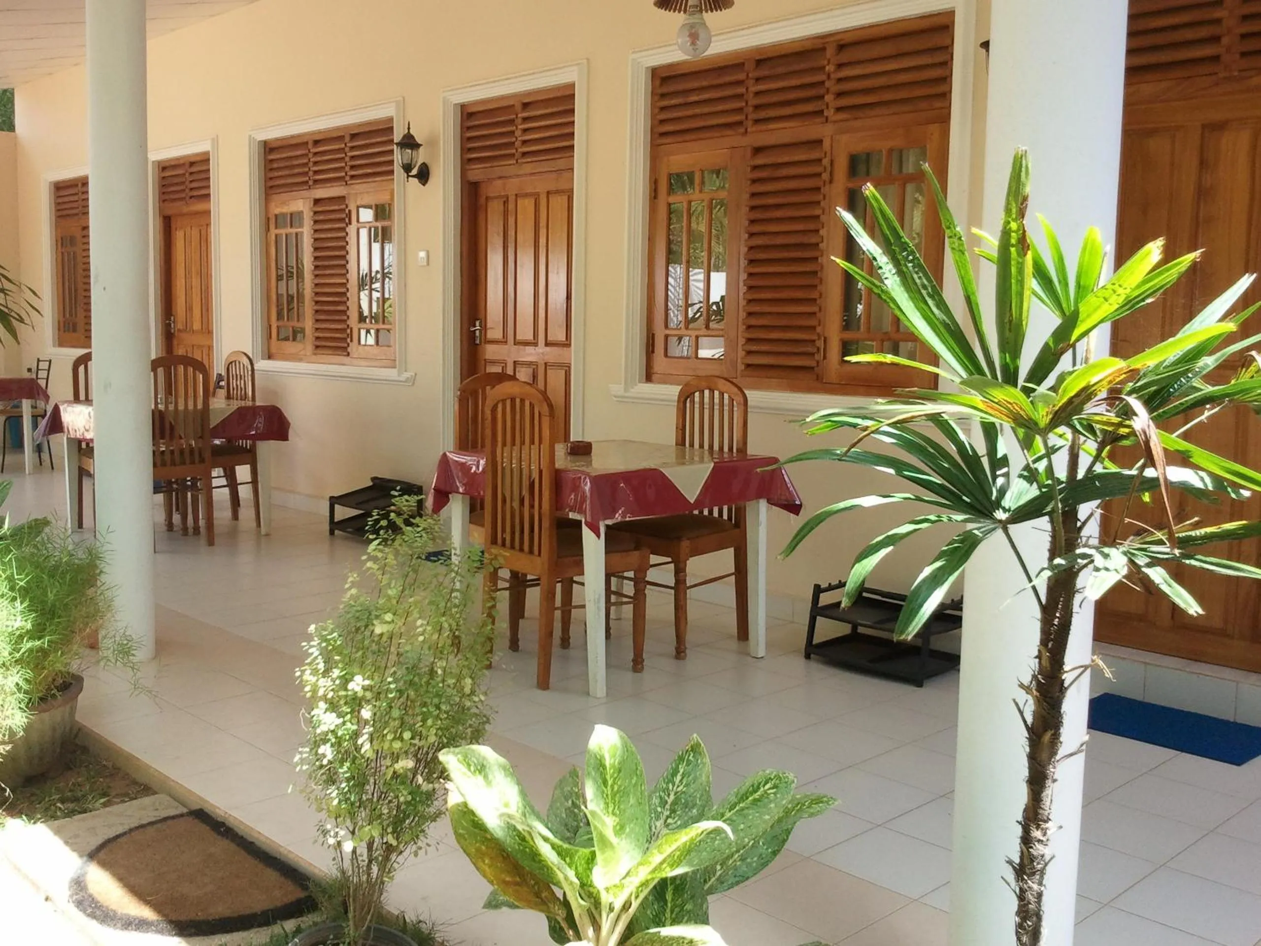 Seating area in Tissa Resort