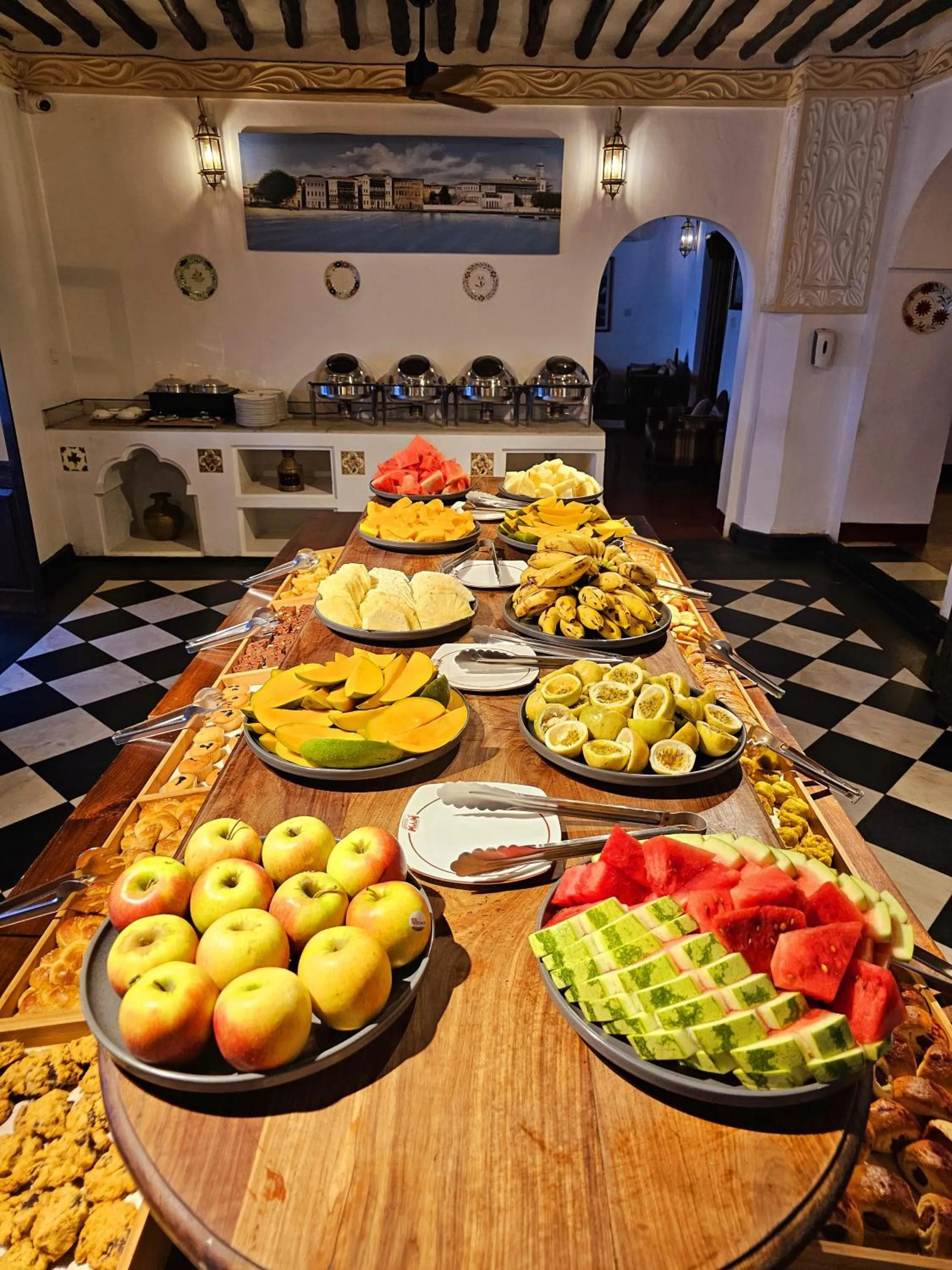 Breakfast in Mizingani Seafront Hotel