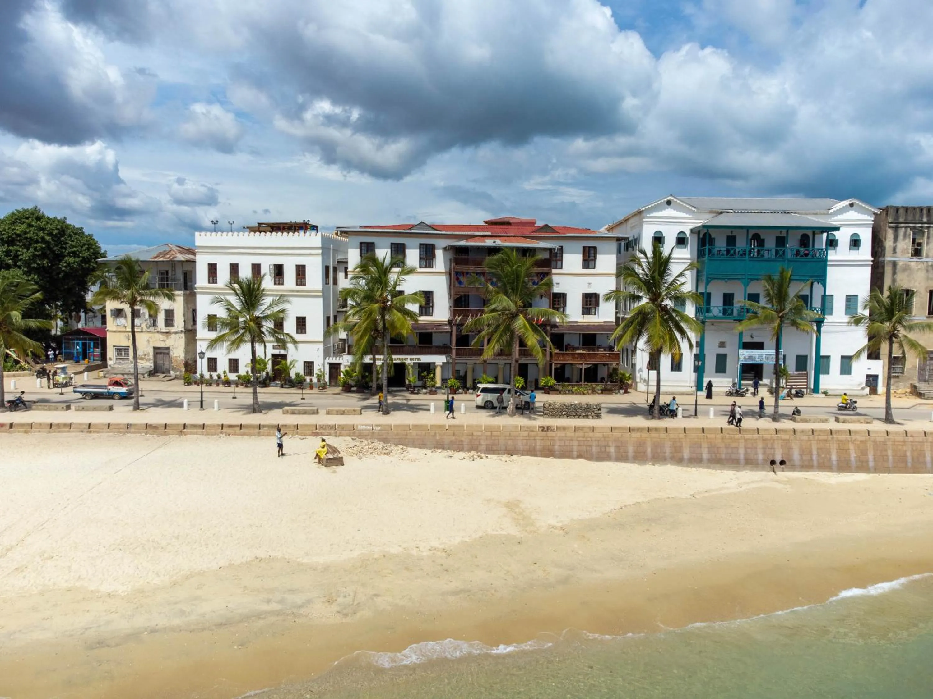 Property building in Mizingani Seafront Hotel