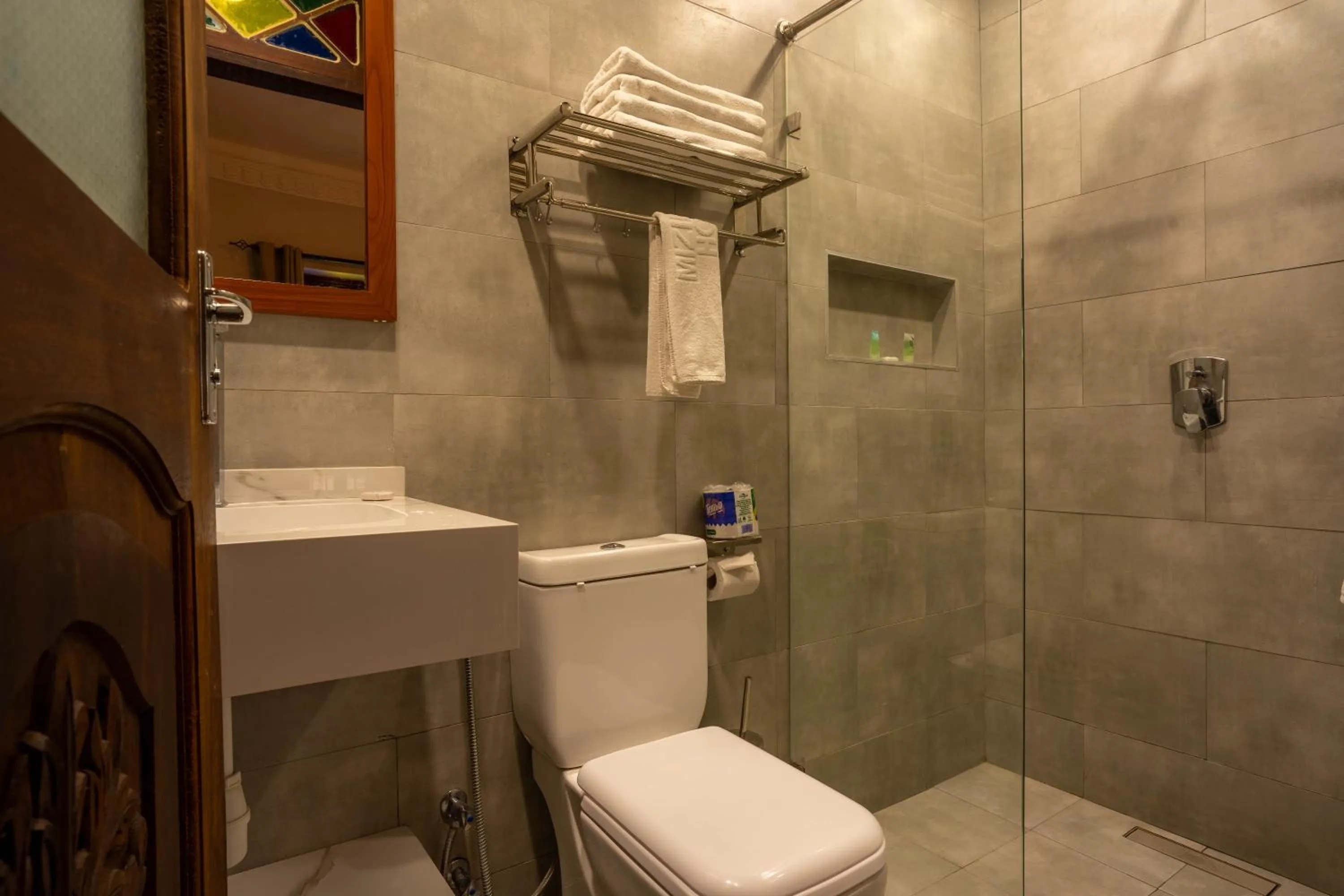 Toilet in Mizingani Seafront Hotel