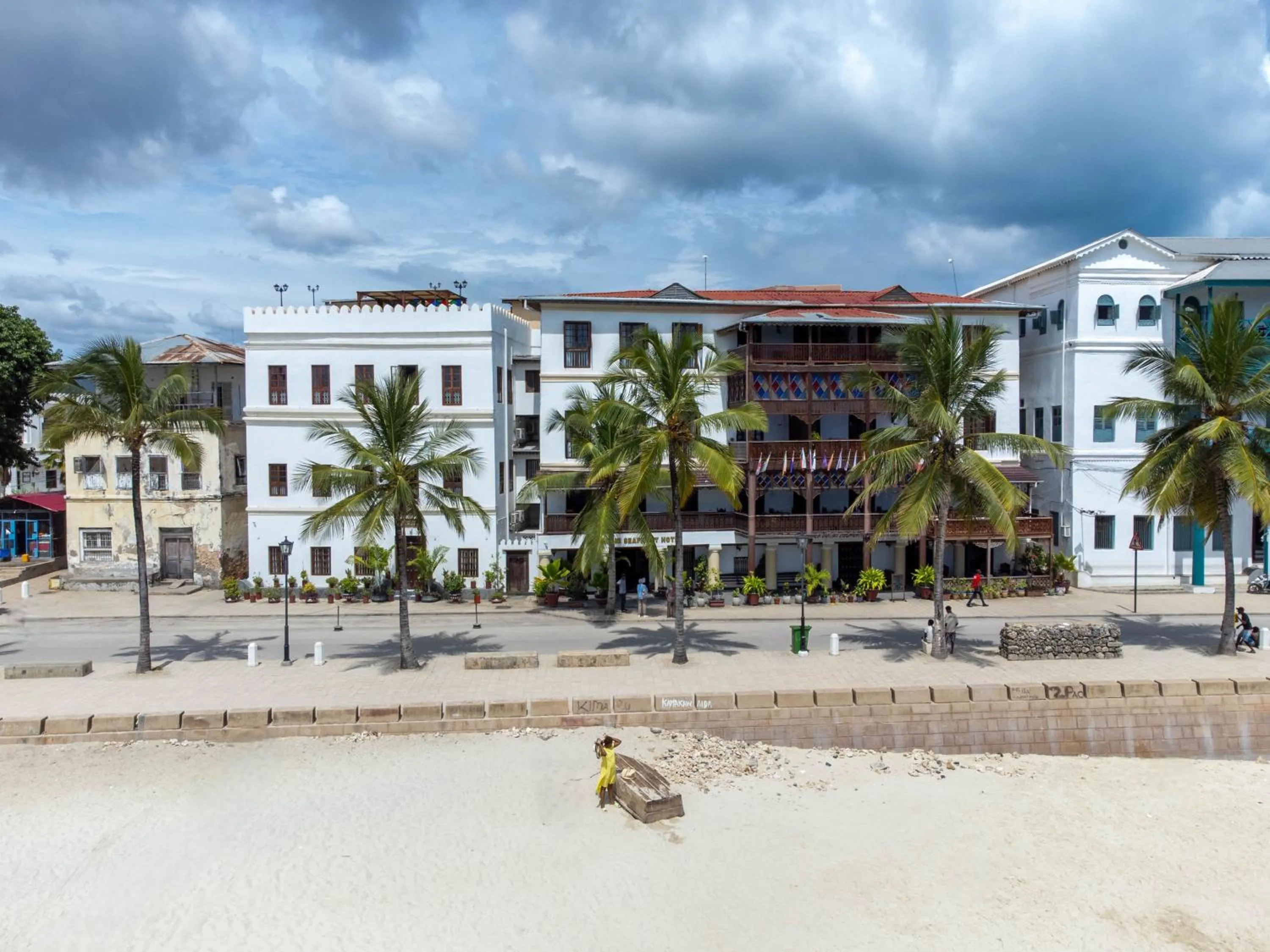Property building in Mizingani Seafront Hotel