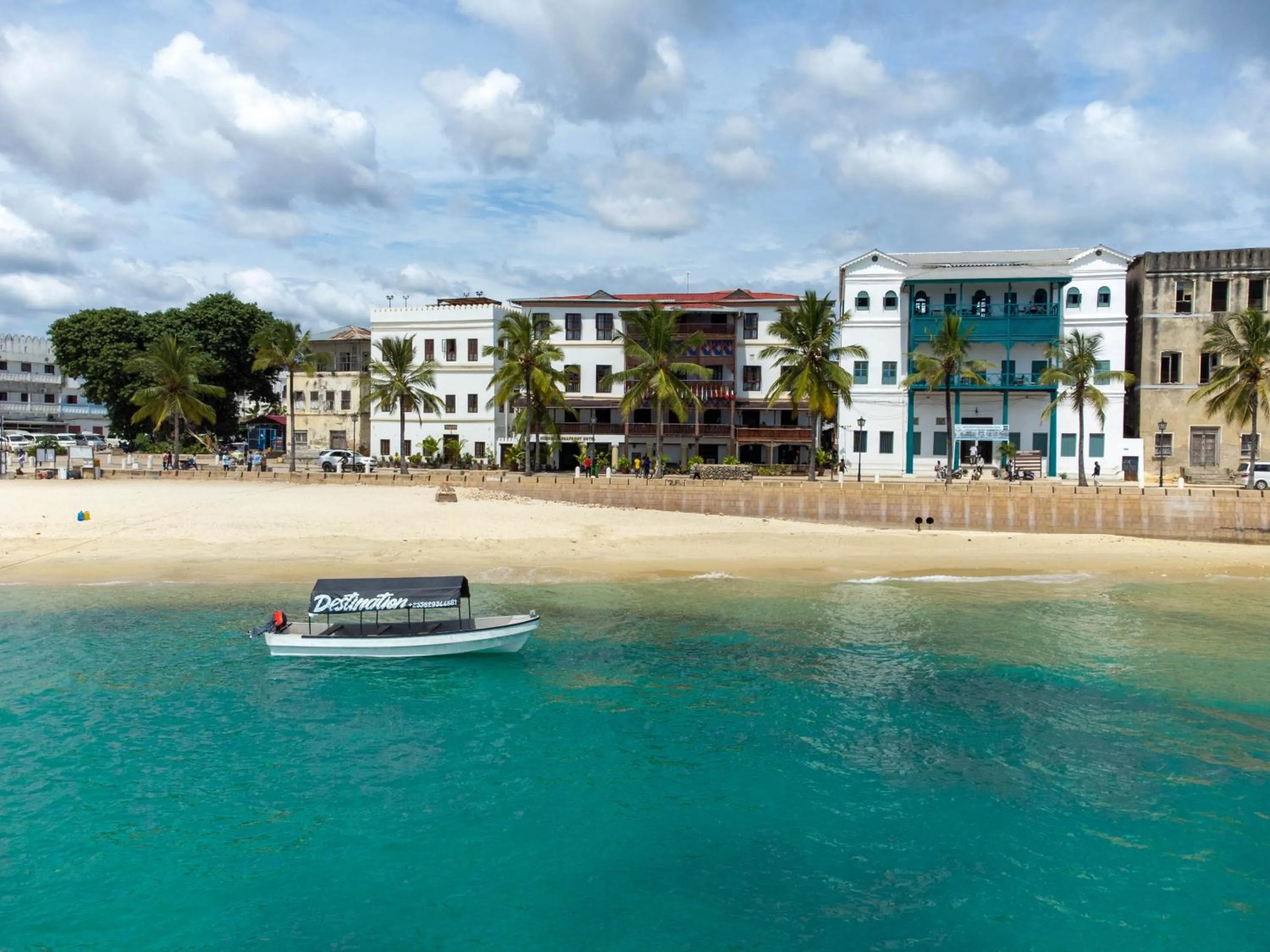 Property building in Mizingani Seafront Hotel