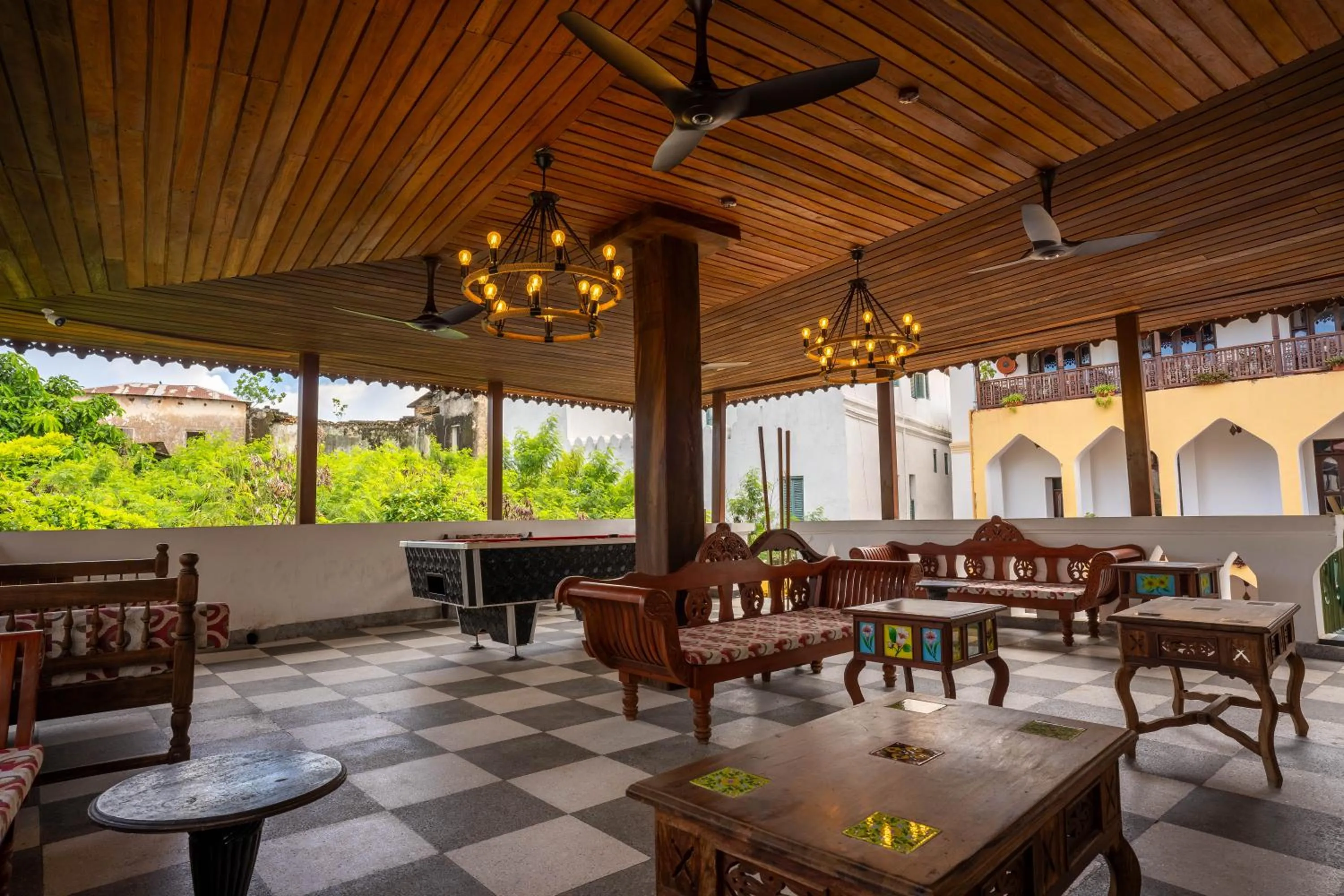 Property building in Mizingani Seafront Hotel