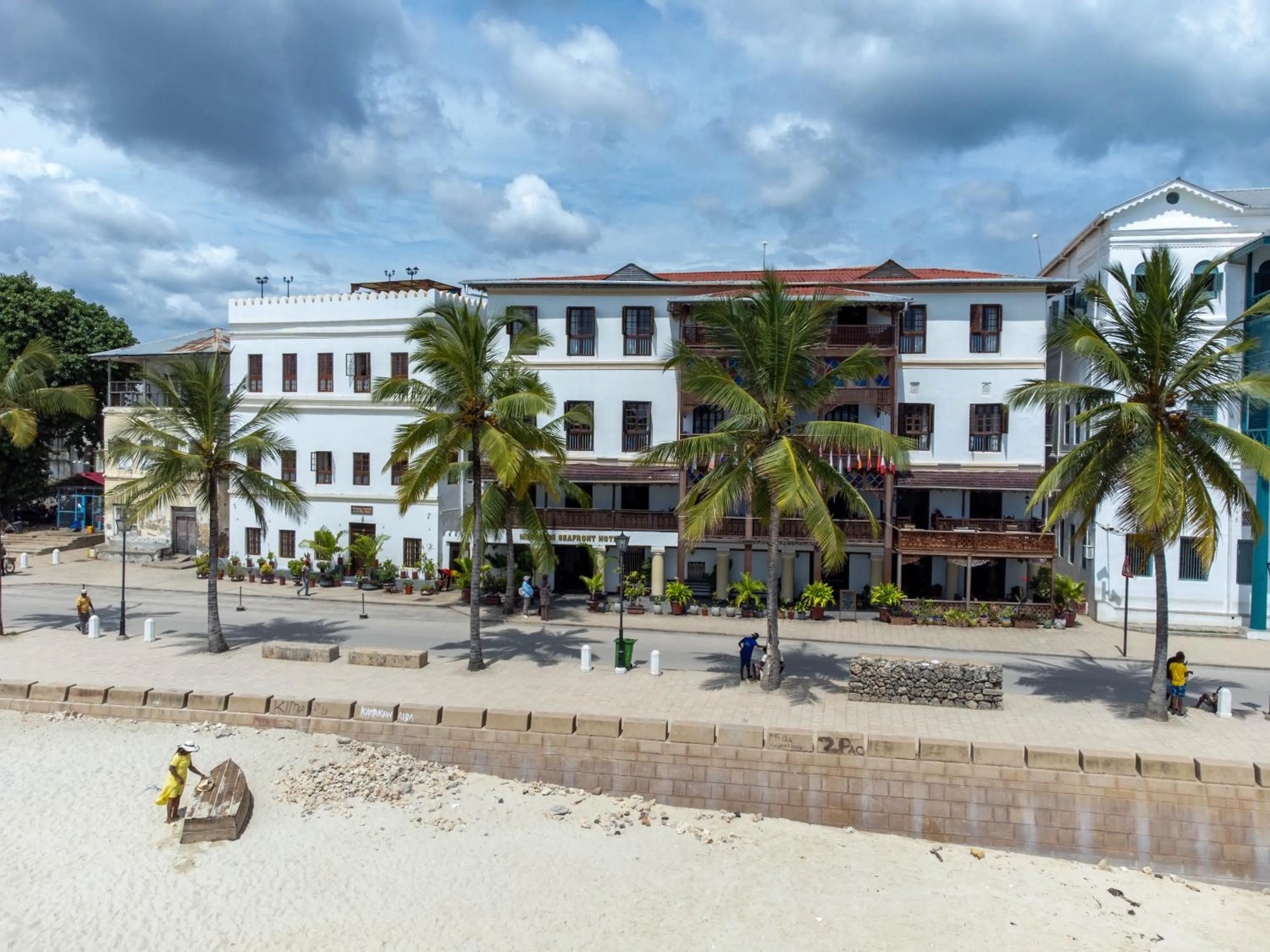 Property building in Mizingani Seafront Hotel