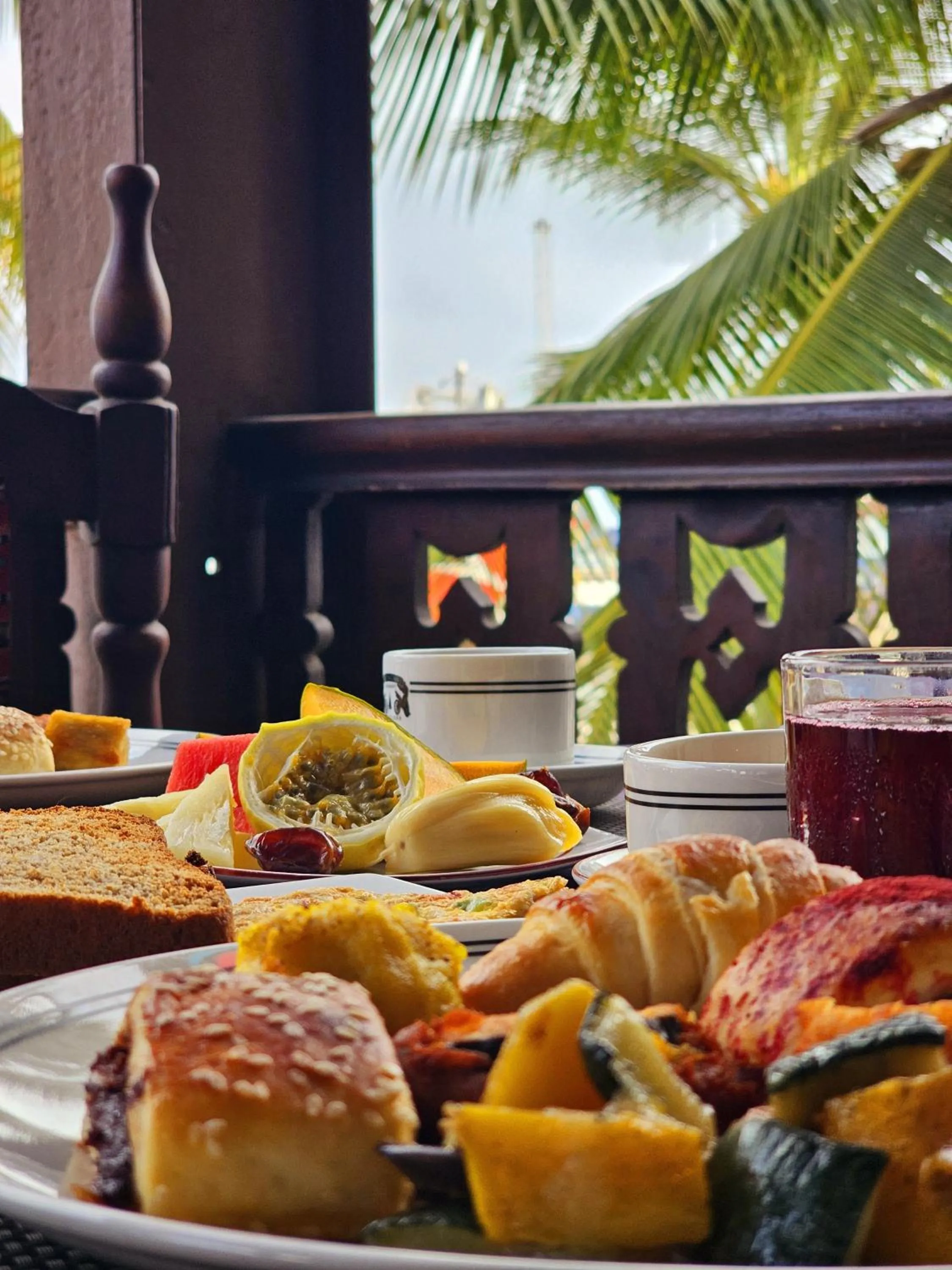 Breakfast in Mizingani Seafront Hotel