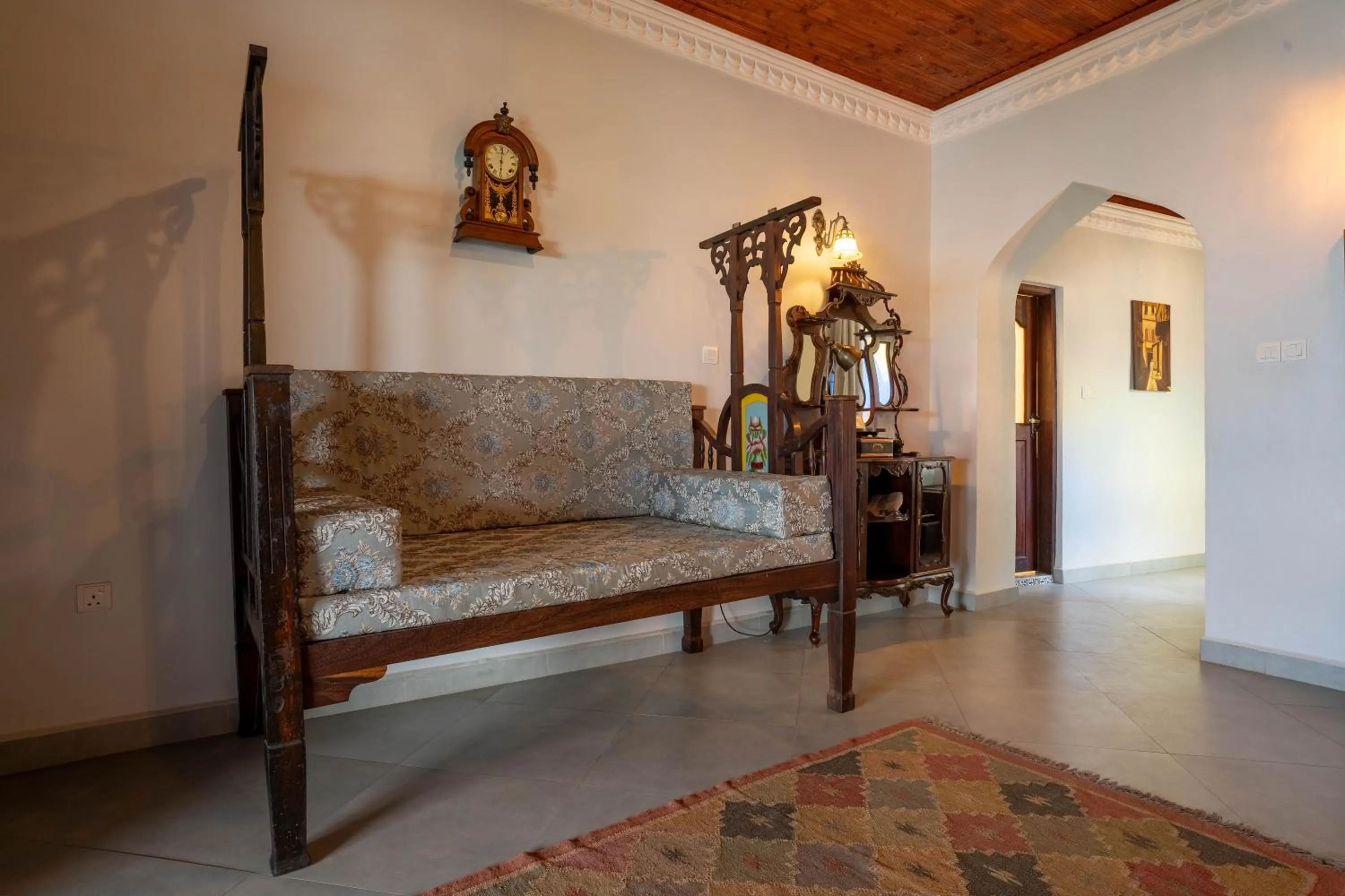Seating area in Mizingani Seafront Hotel