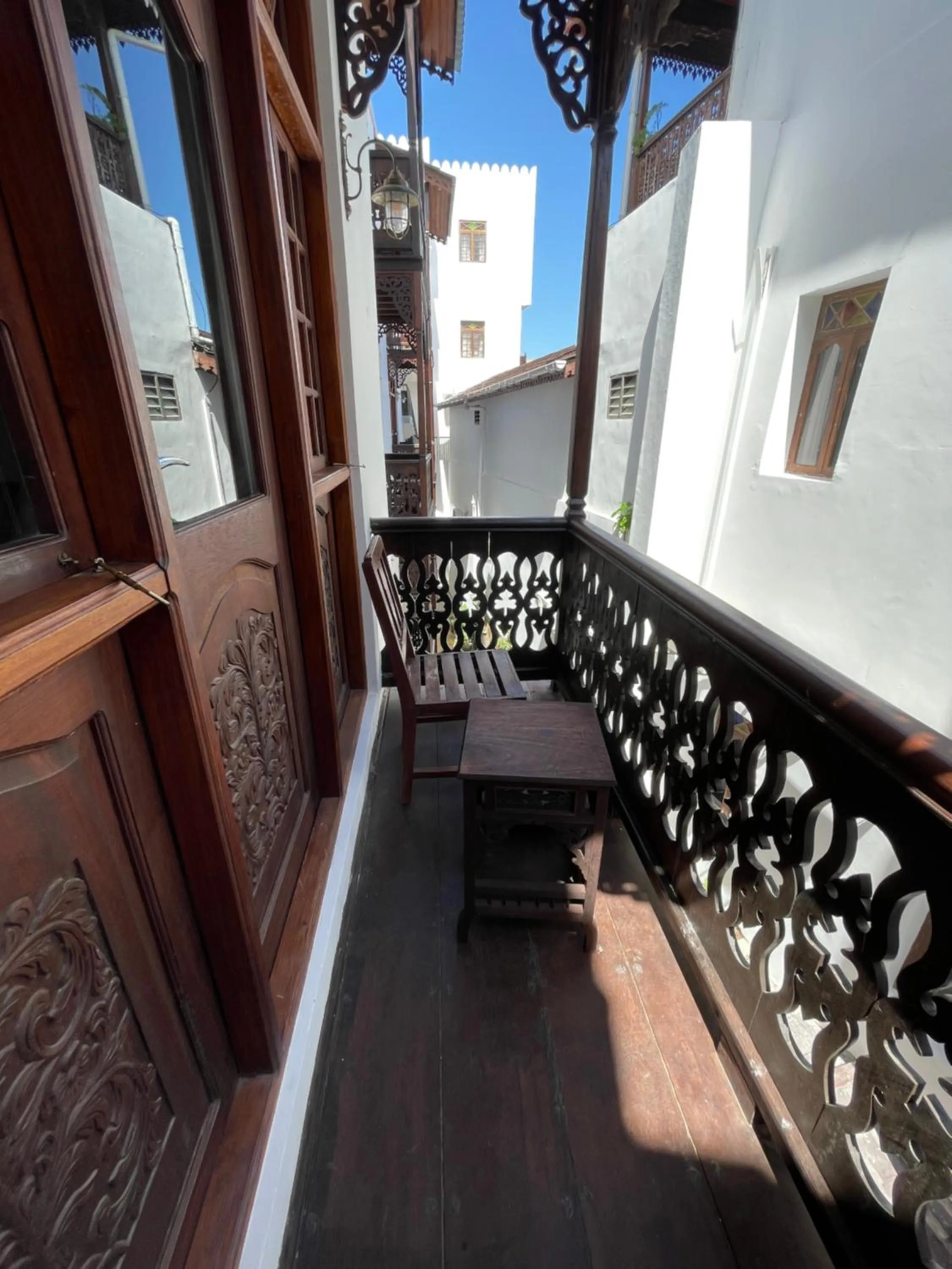 Balcony/Terrace in Mizingani Seafront Hotel