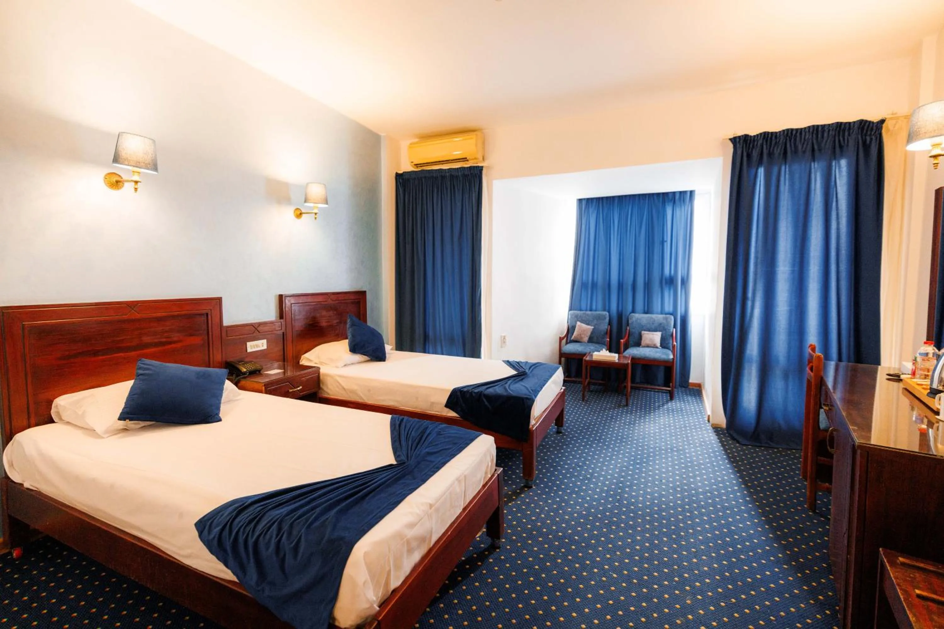 TV and multimedia, Bed in Amoun Hotel Alexandria