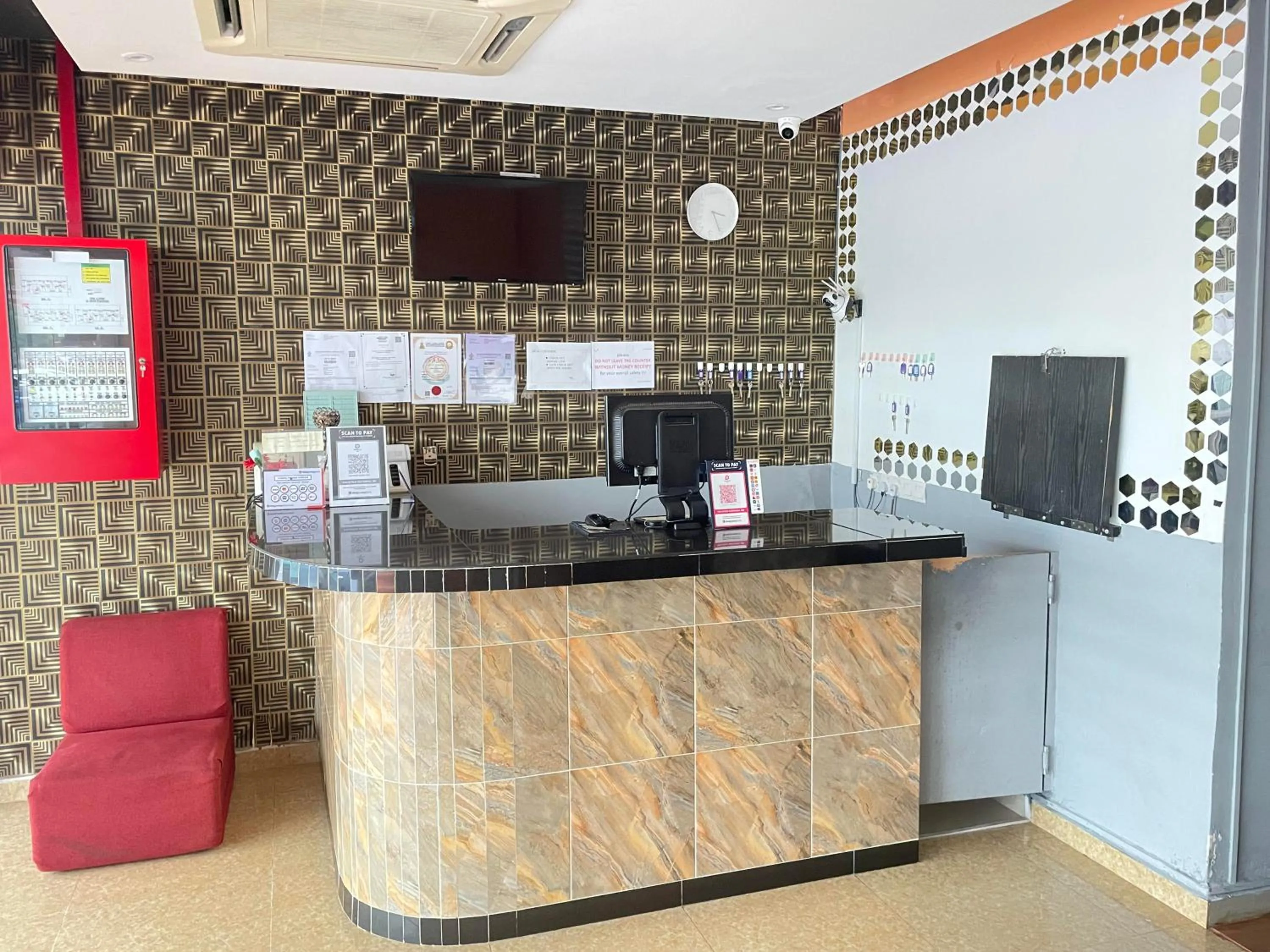 Lobby or reception in Hotel Rim Global Subang