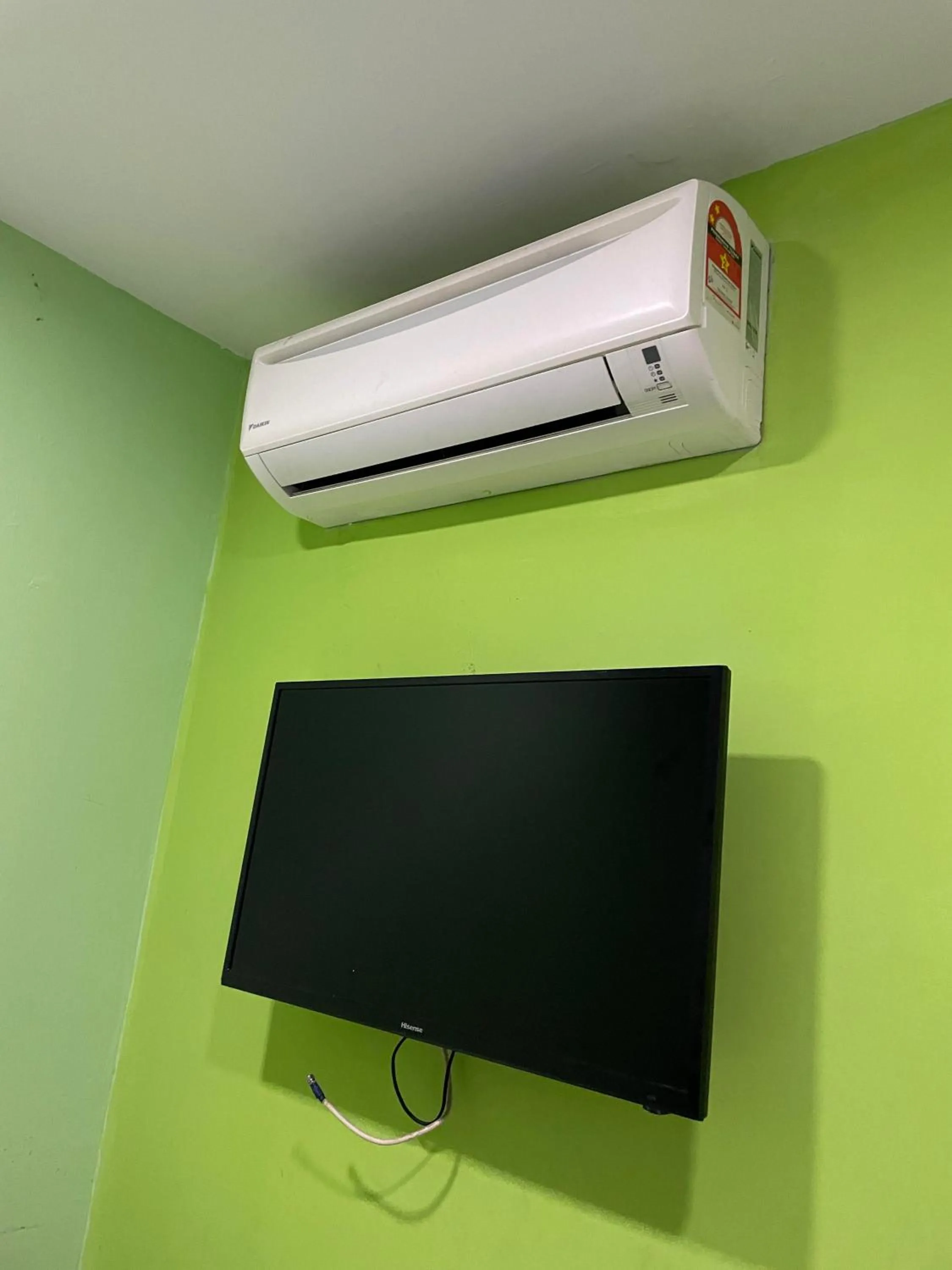 air conditioner in Hotel Rim Global Subang