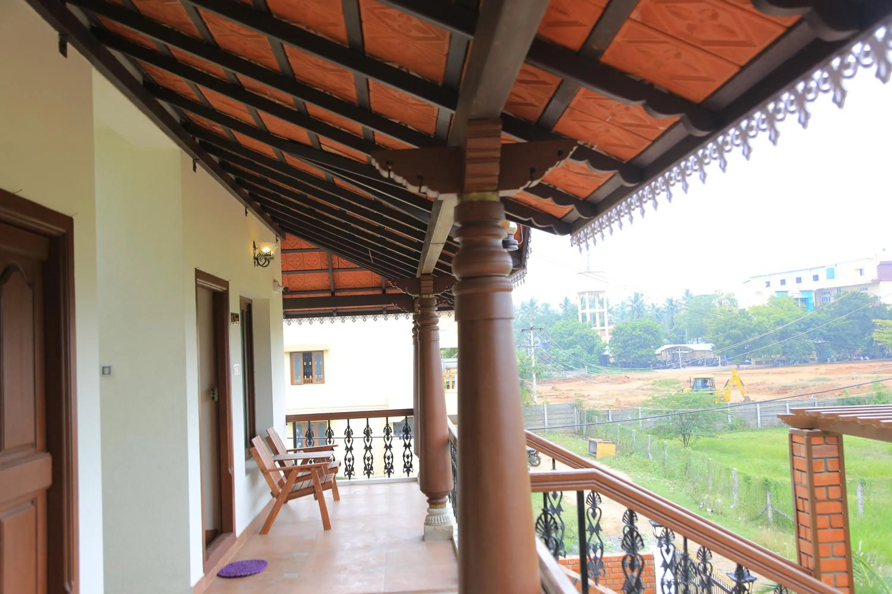 Balcony/Terrace in Ponni Homestay Kumbakonam