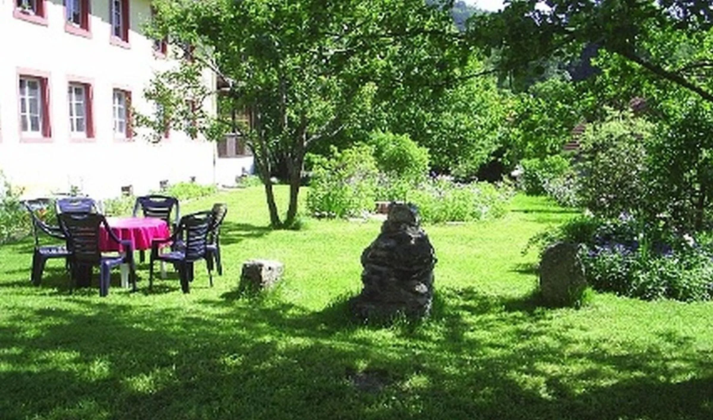 Garden in Pension Sonne