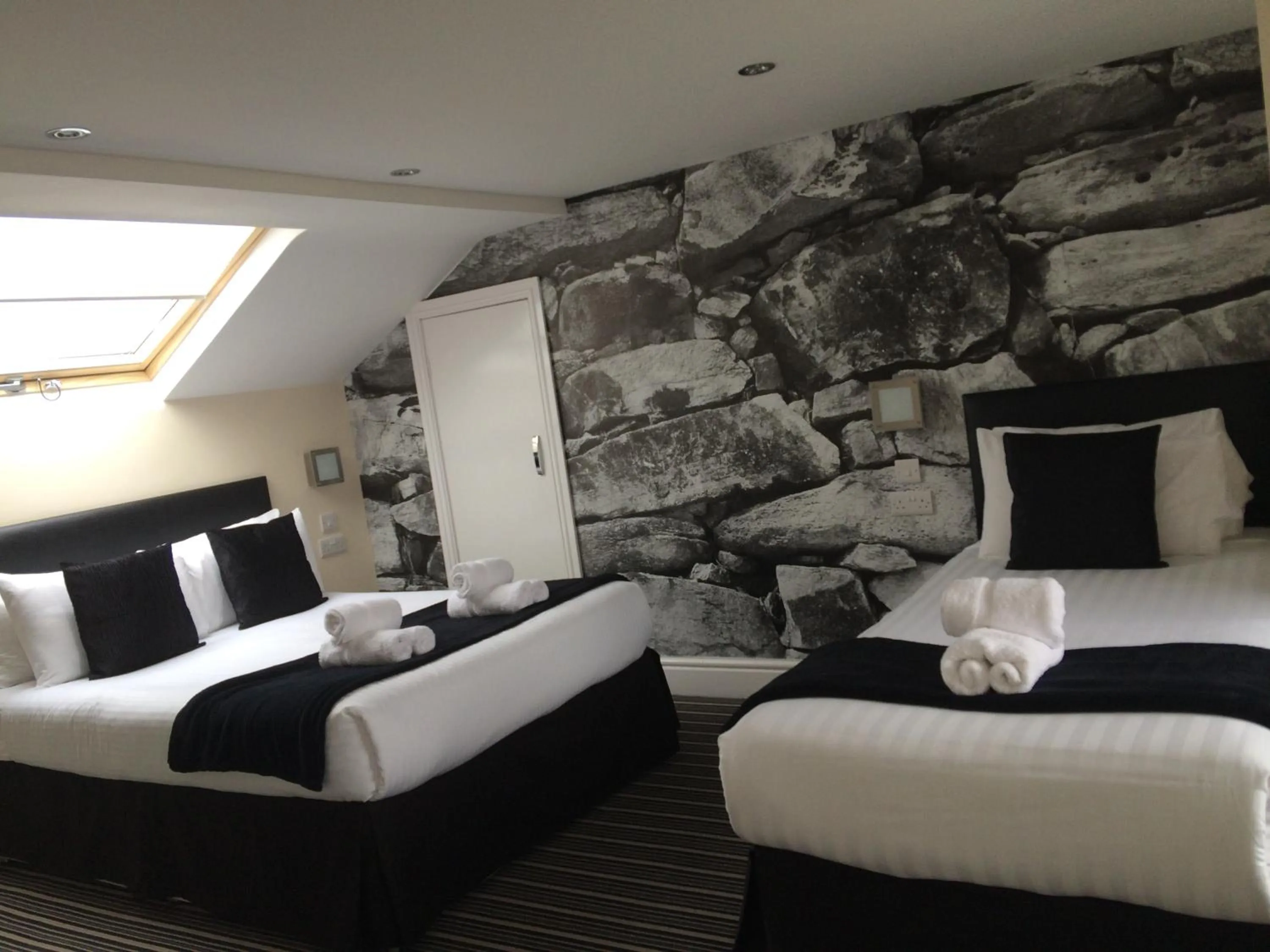 Decorative detail, Bed in Happy Return Hotel