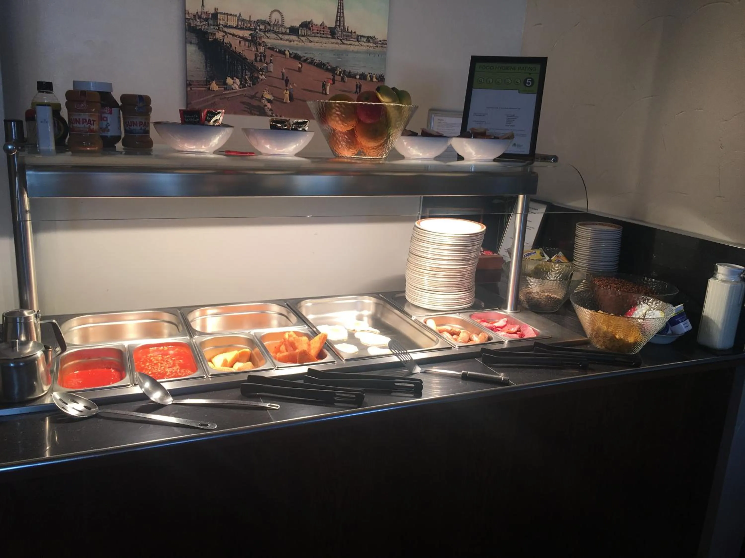 Buffet breakfast in Happy Return Hotel