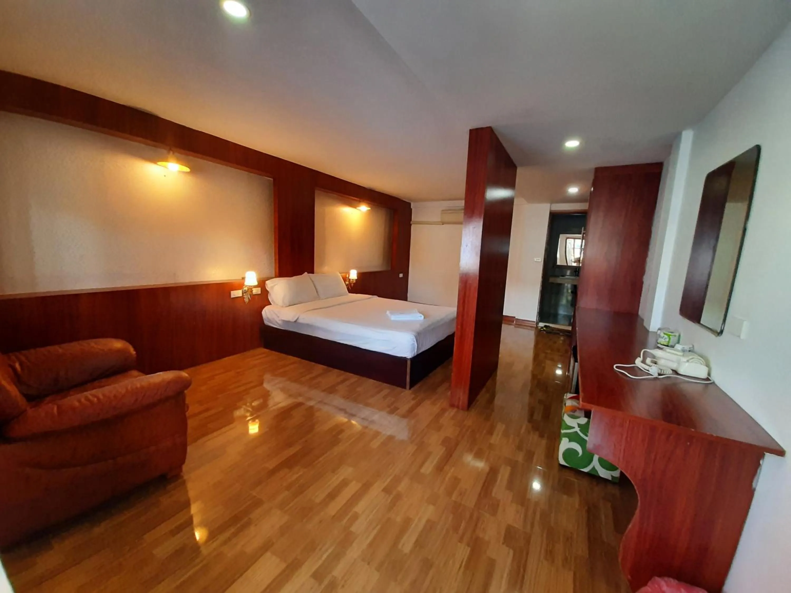 Photo of the whole room, Bed in Vang Vieng Sky Mountain View Hotel