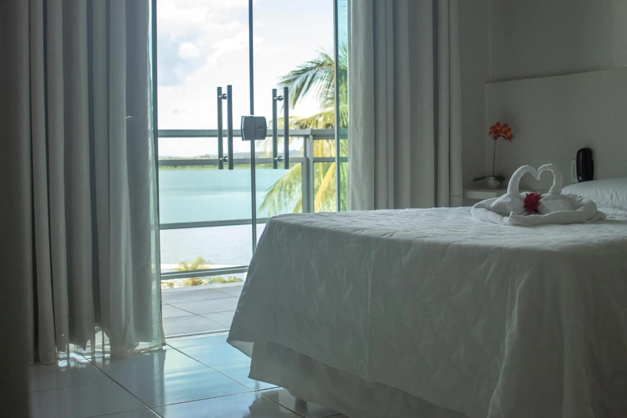 Bed in Xingu Praia Hotel