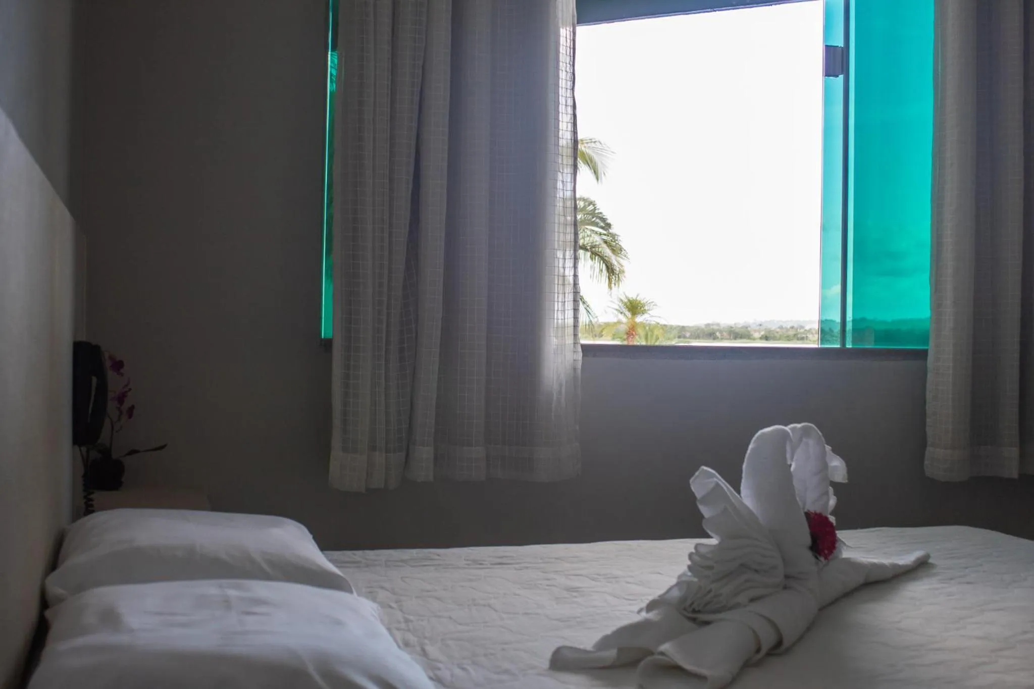 Bed in Xingu Praia Hotel