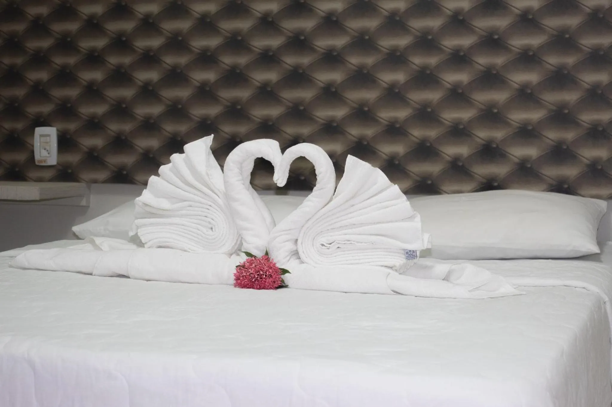 Bed in Xingu Praia Hotel
