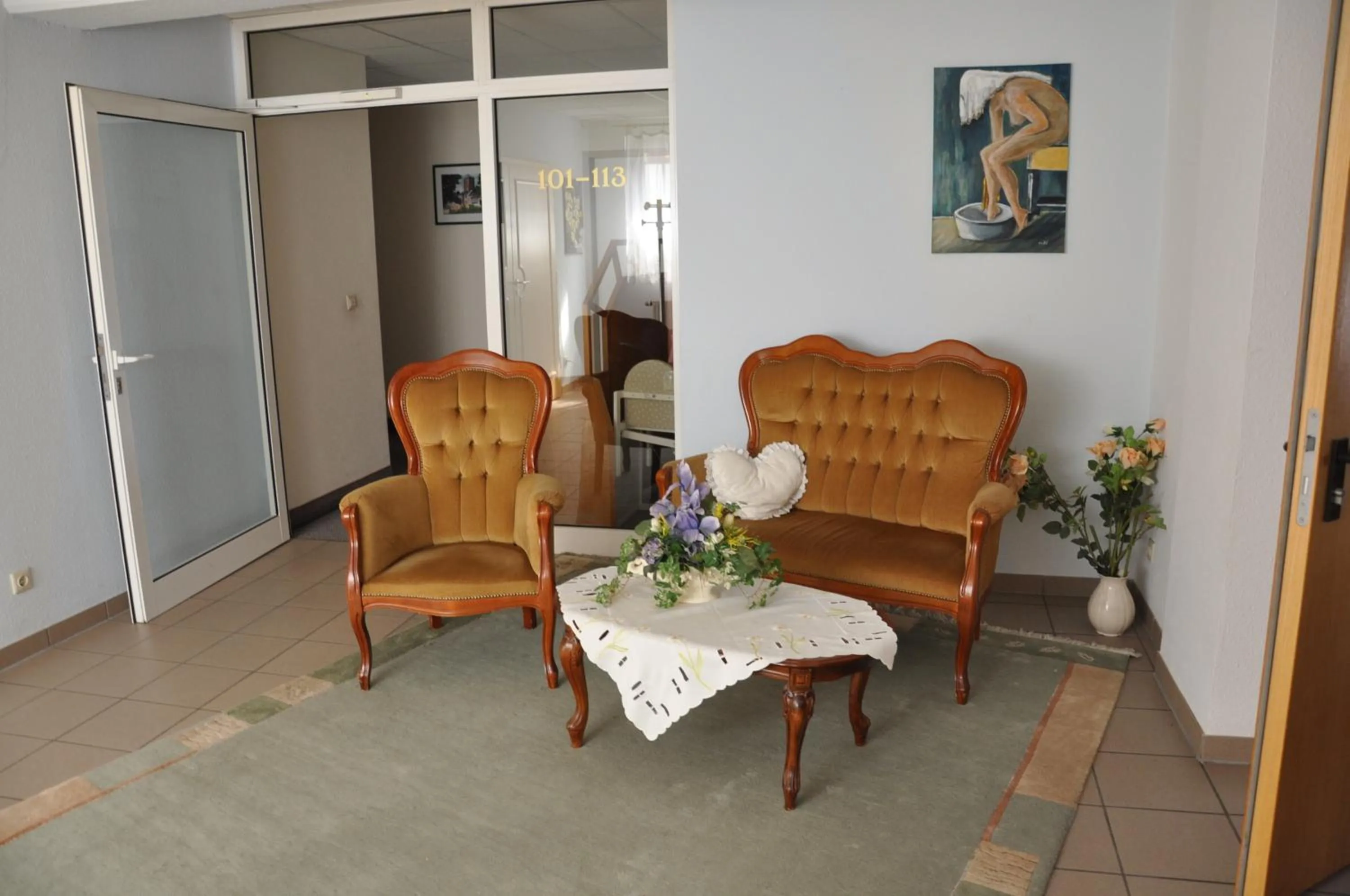 Seating area in Hotel Elxleben