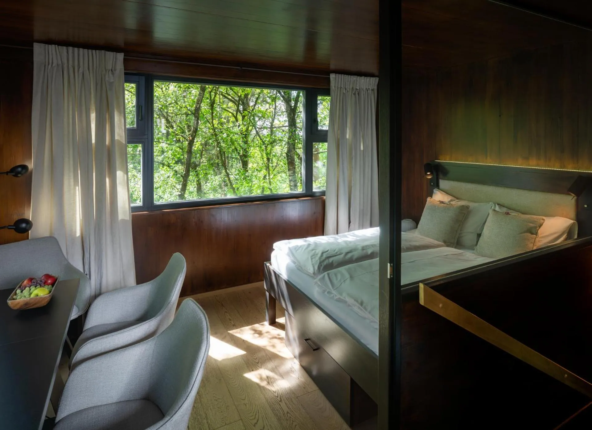 Bed in edelførst Baumhäuser