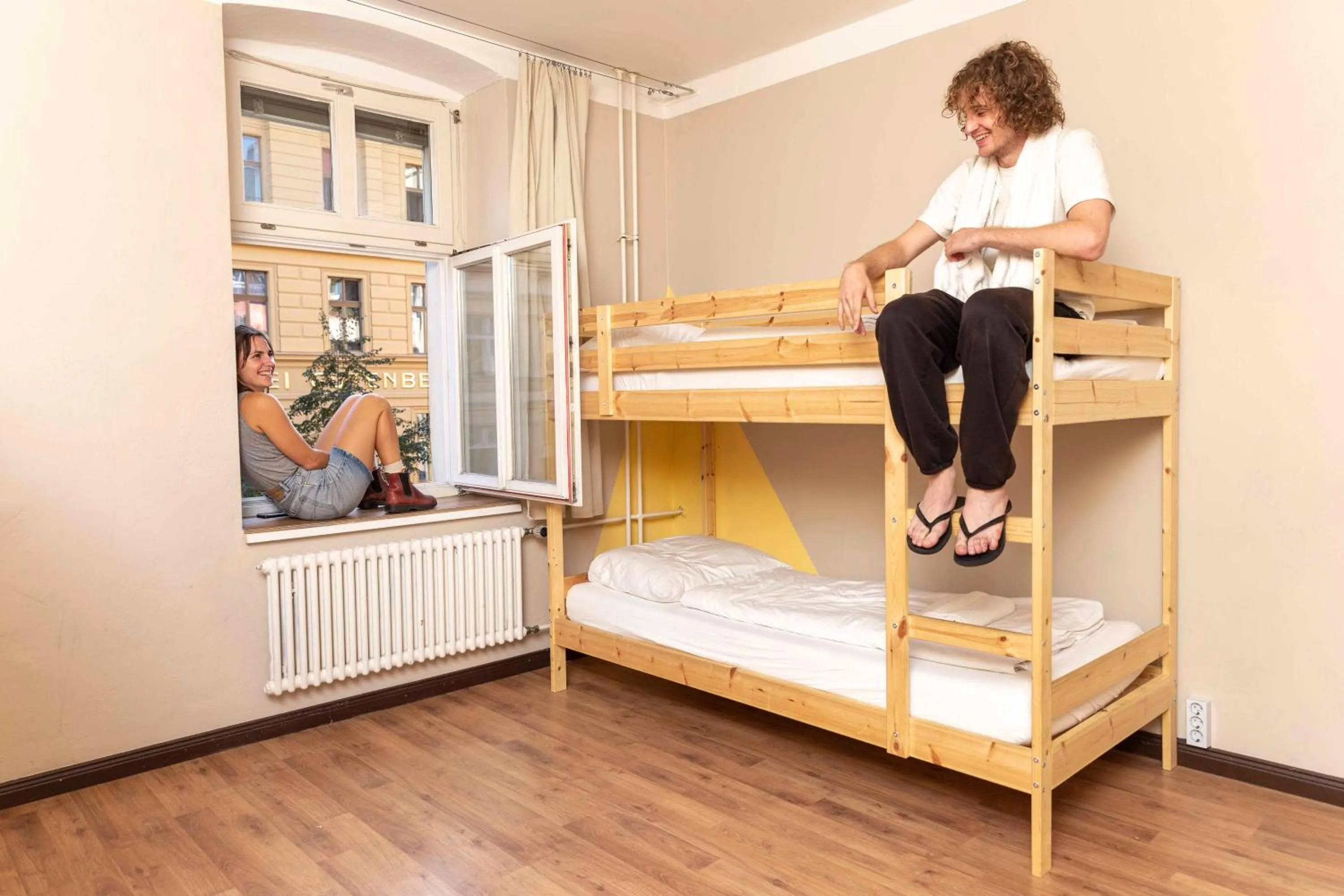 Bedroom, Bed in EastSeven Berlin Hostel