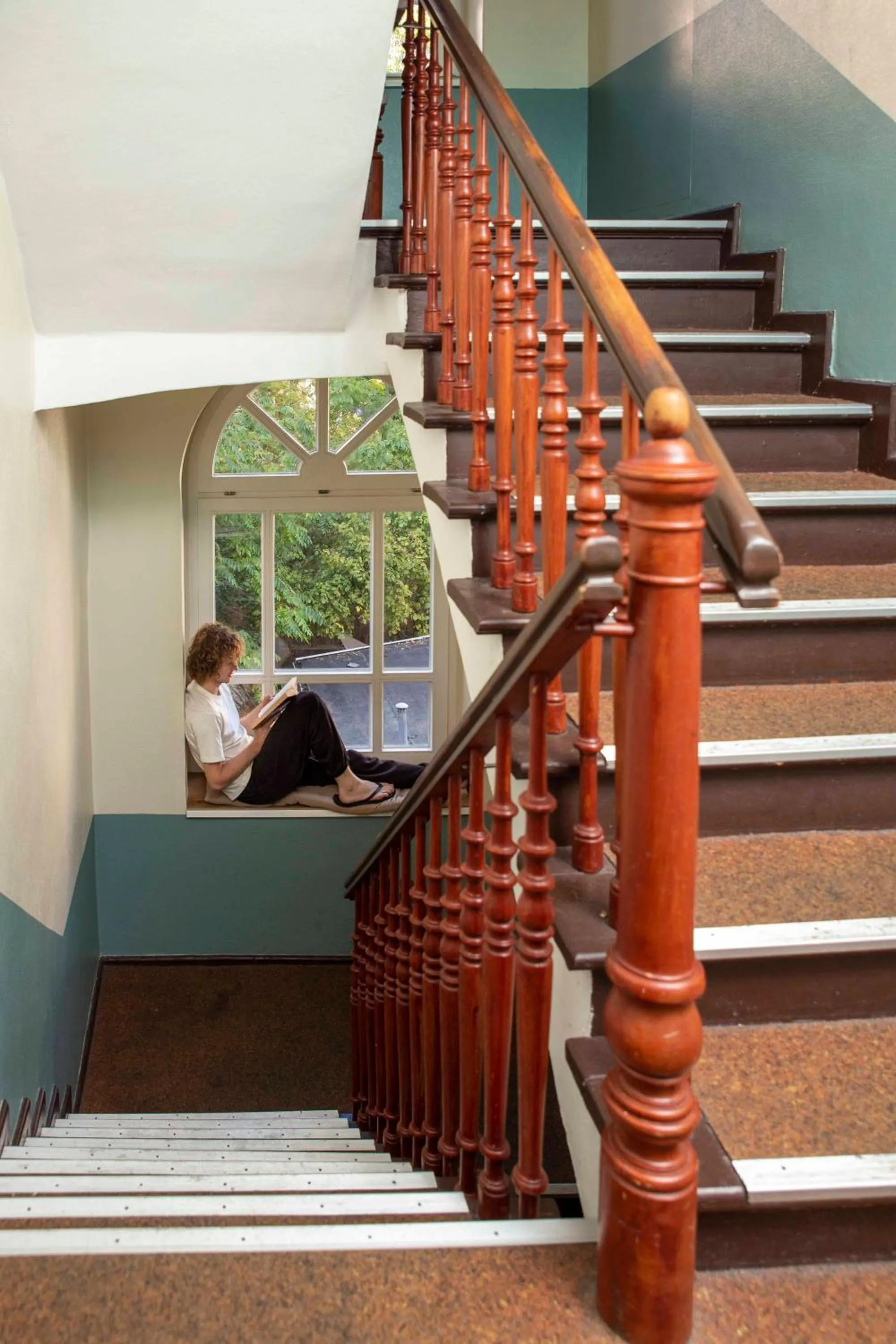 Property building in EastSeven Berlin Hostel