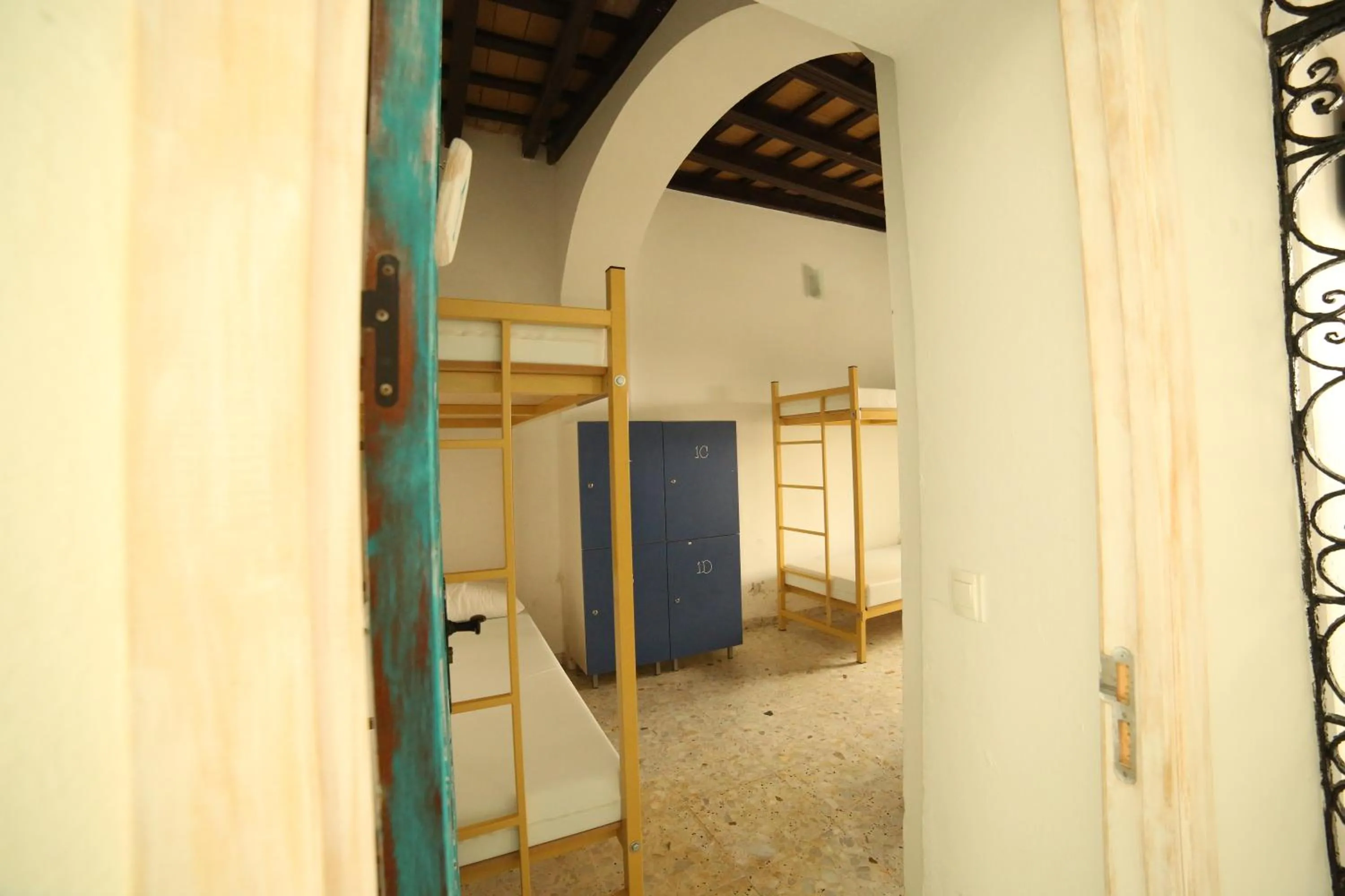 Bedroom, Bed in Wake up in Tarifa Hostel & Restaurant Lounge