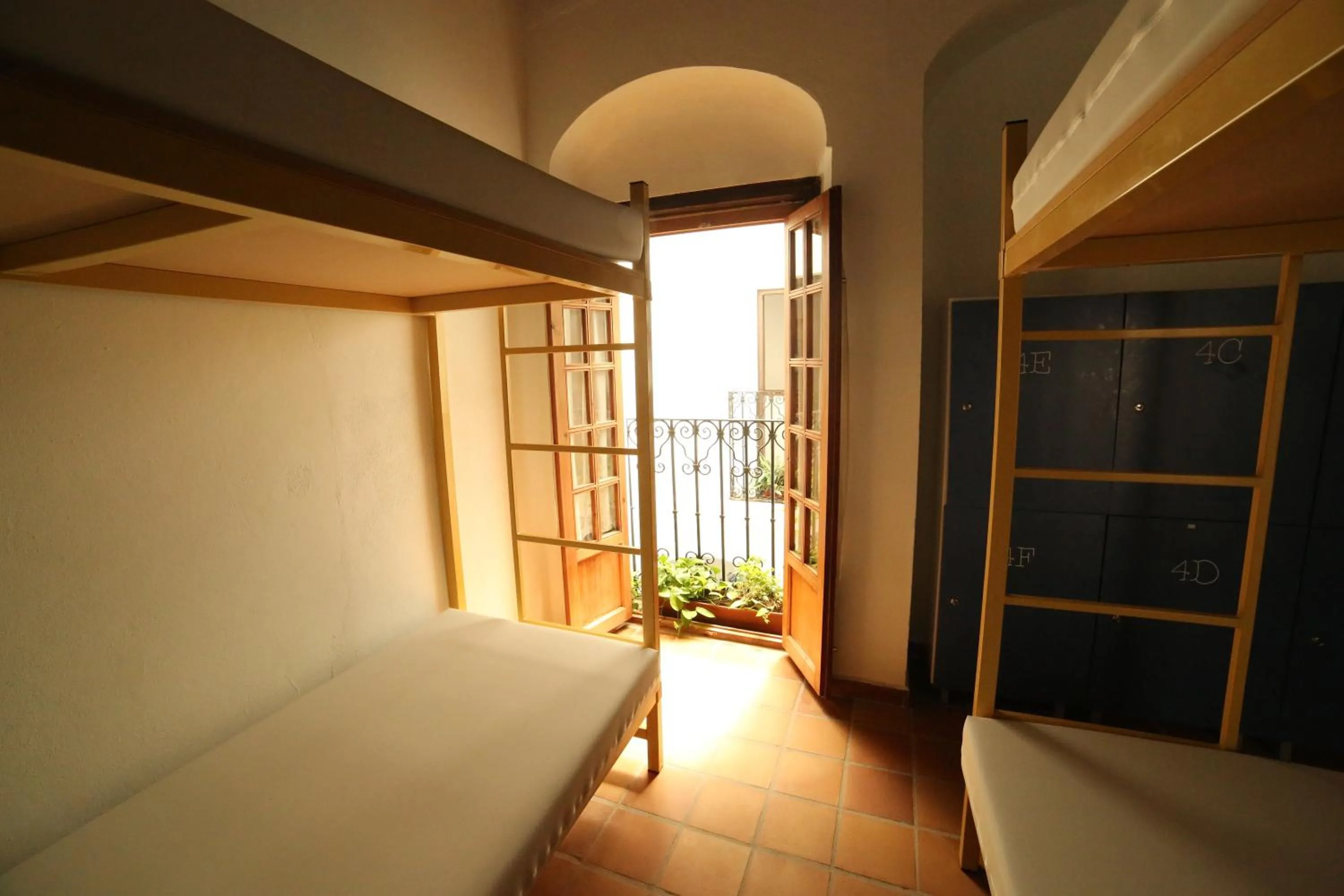 Bedroom, Bed in Wake up in Tarifa Hostel & Restaurant Lounge